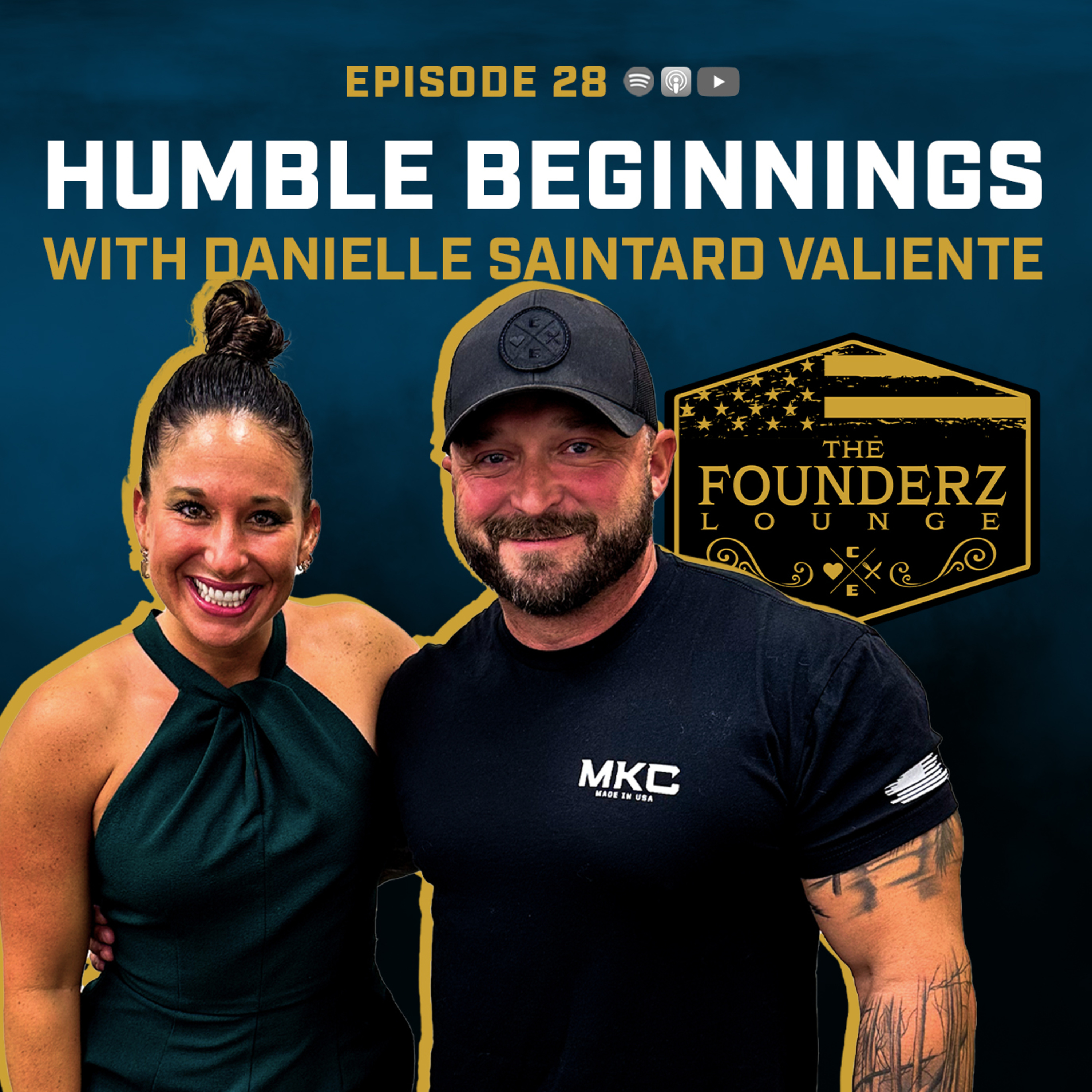 Humble Beginnings with Danielle Saintard Valiente episode artwork