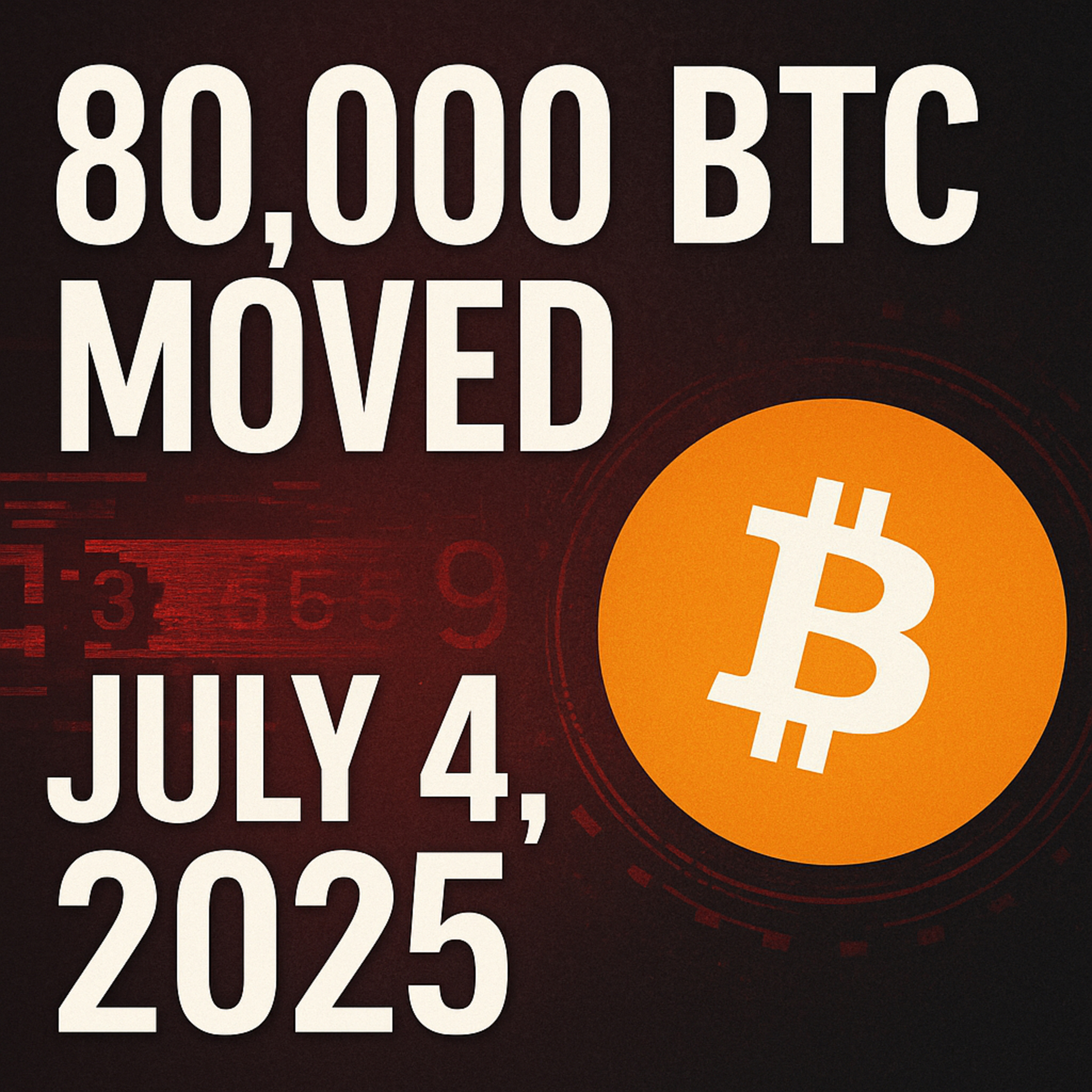 The 80,000 BTC Enigma: Cryptographic Awakening