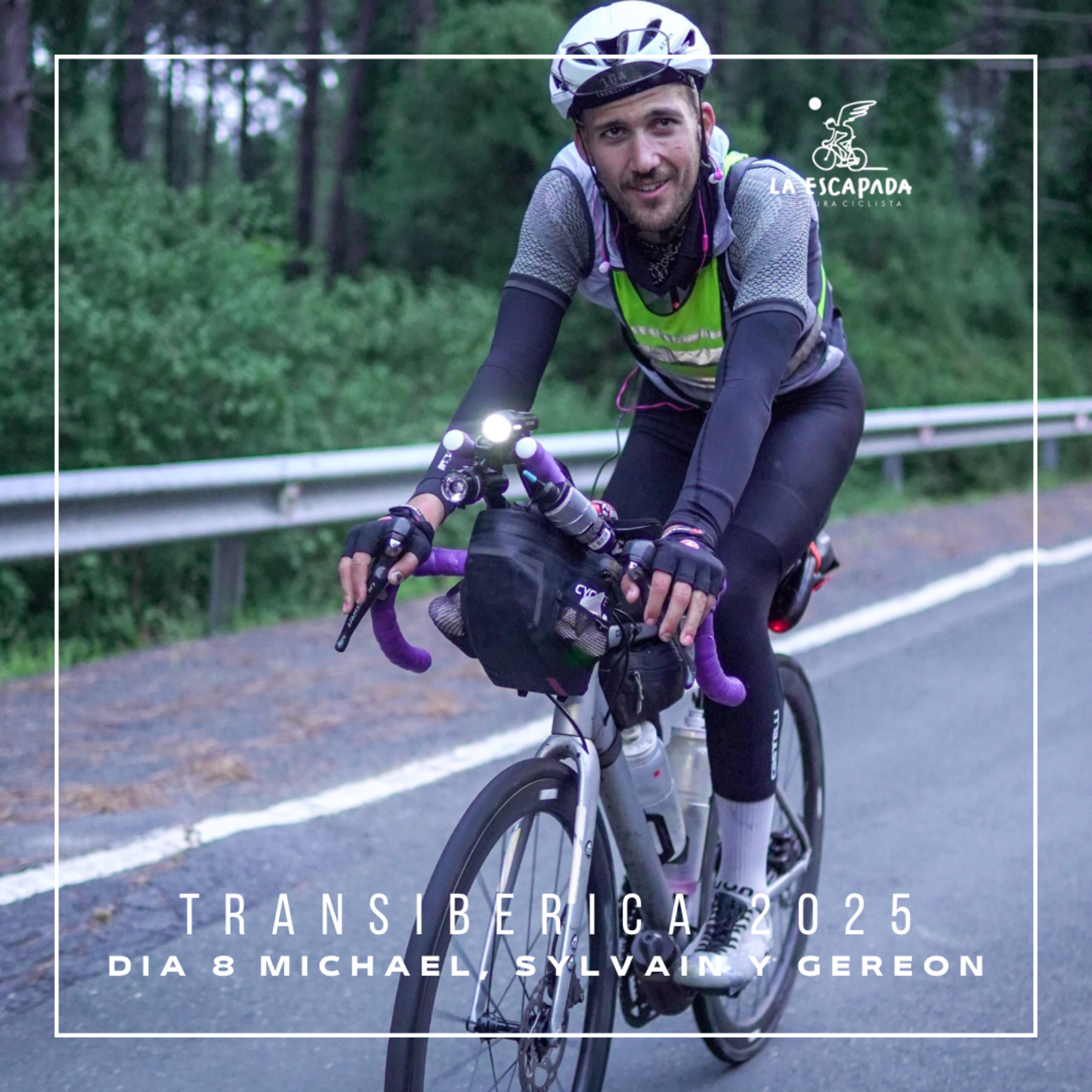 Transibérica 2025 | Ultraciclismo sin asistencia | Día 8 Michael, Sylvain y Gereon