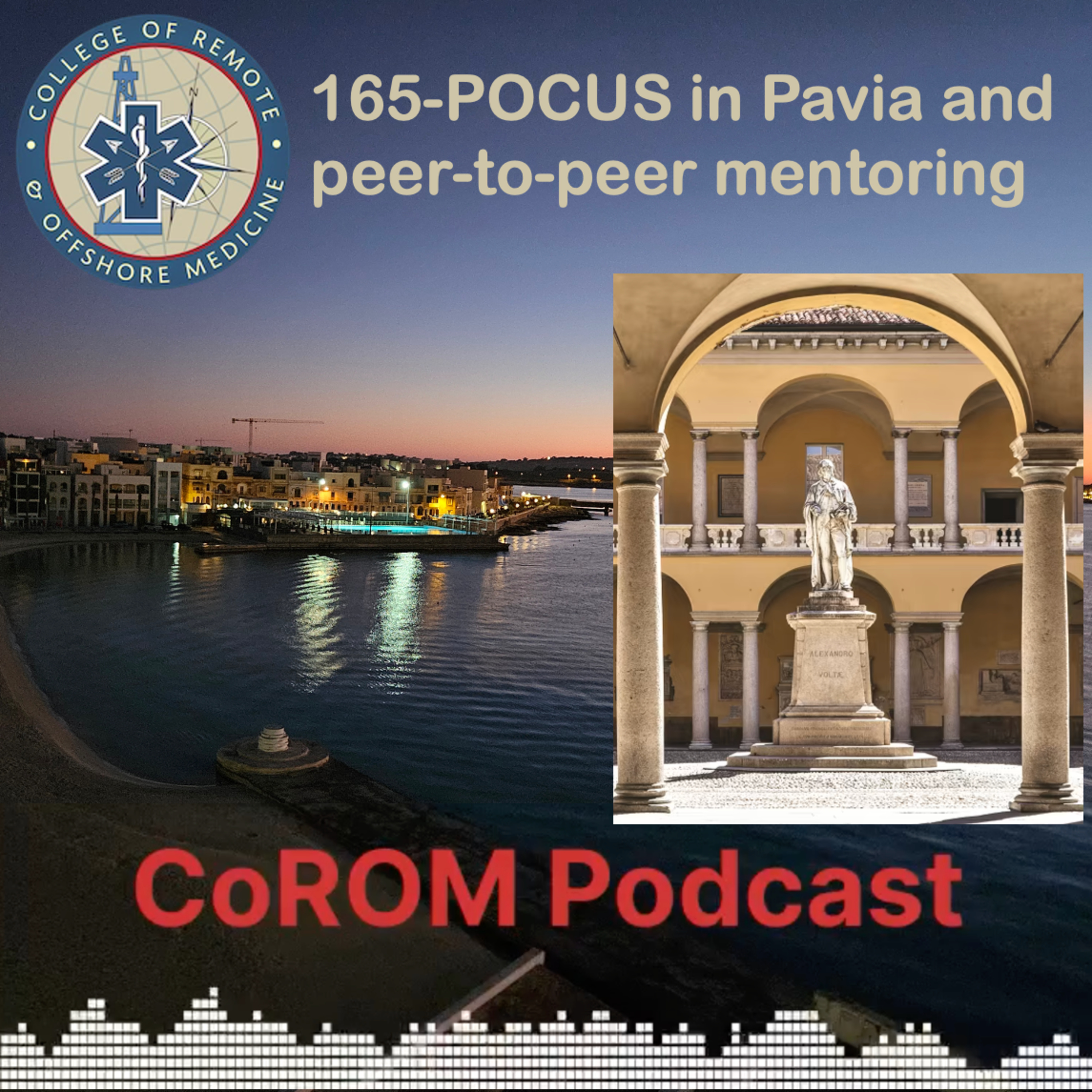 165-POCUS in Pavia and peer to peer mentoring episode artwork
