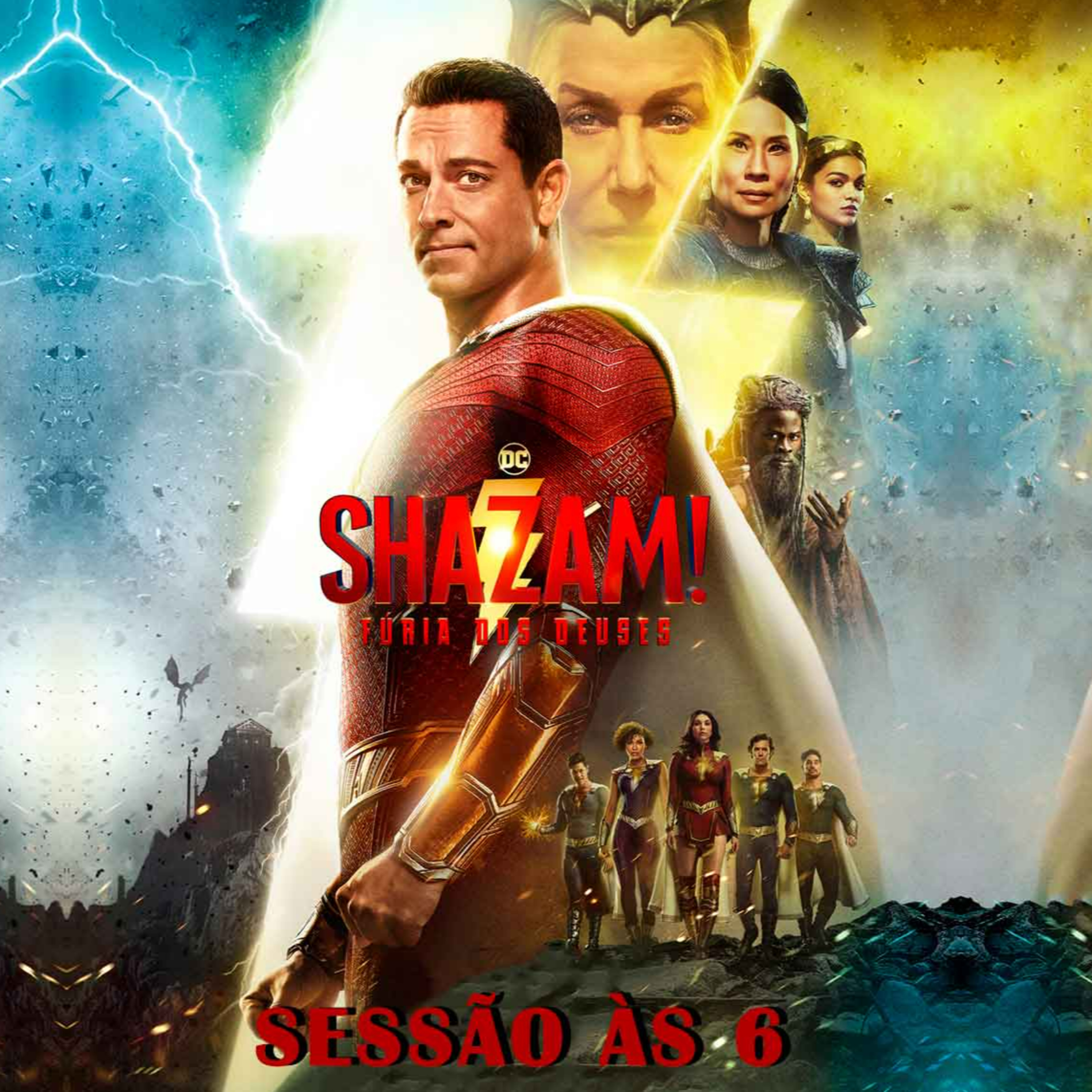 156- Shazam! Fúria dos Deuses (Shazam! Fury of the Gods) episode artwork