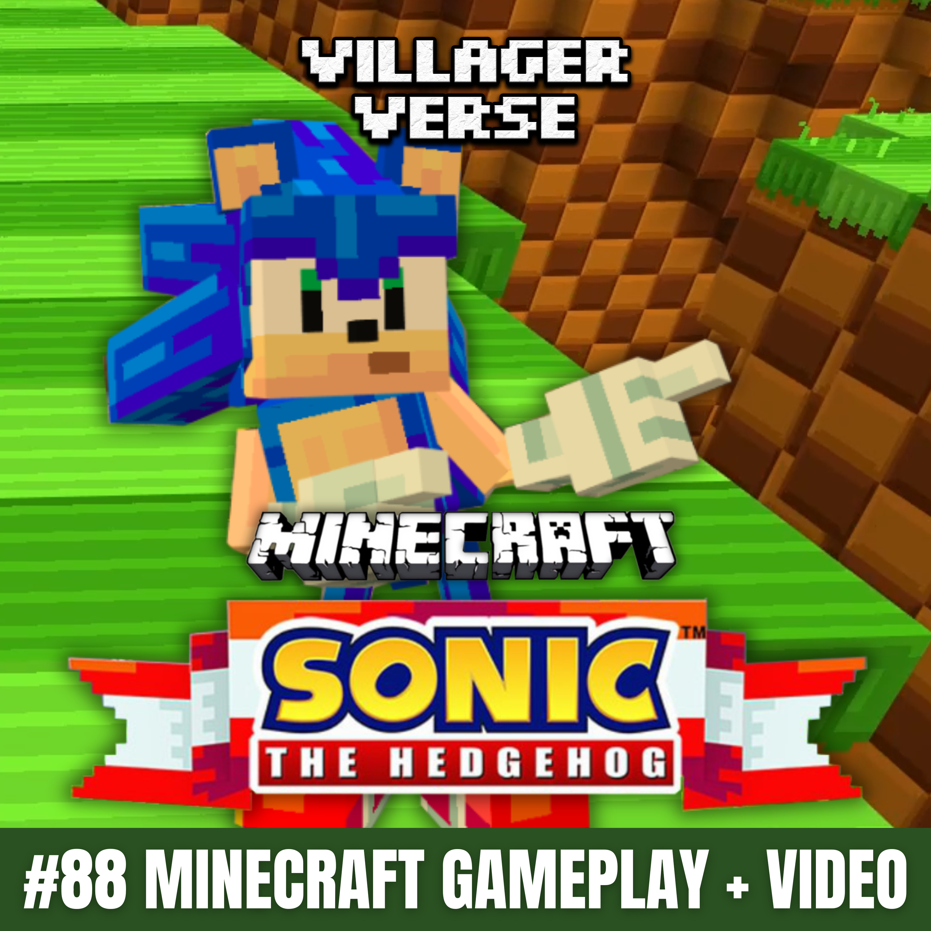 Ich teste Sonic the Hedgehog für Minecraft ⚡ #88 episode artwork
