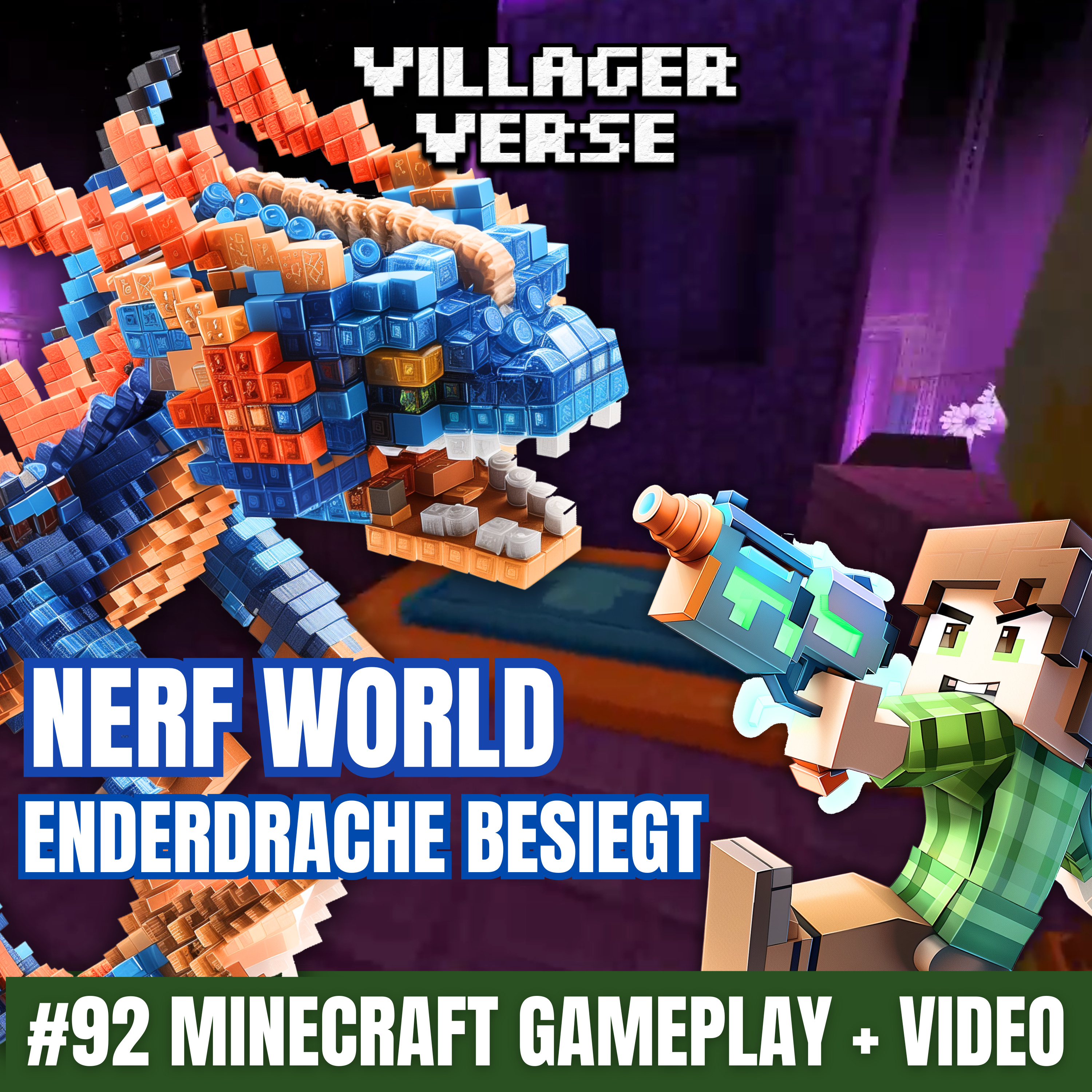 Nerf World Enderdrache besiegt! 🐲 #92  episode artwork