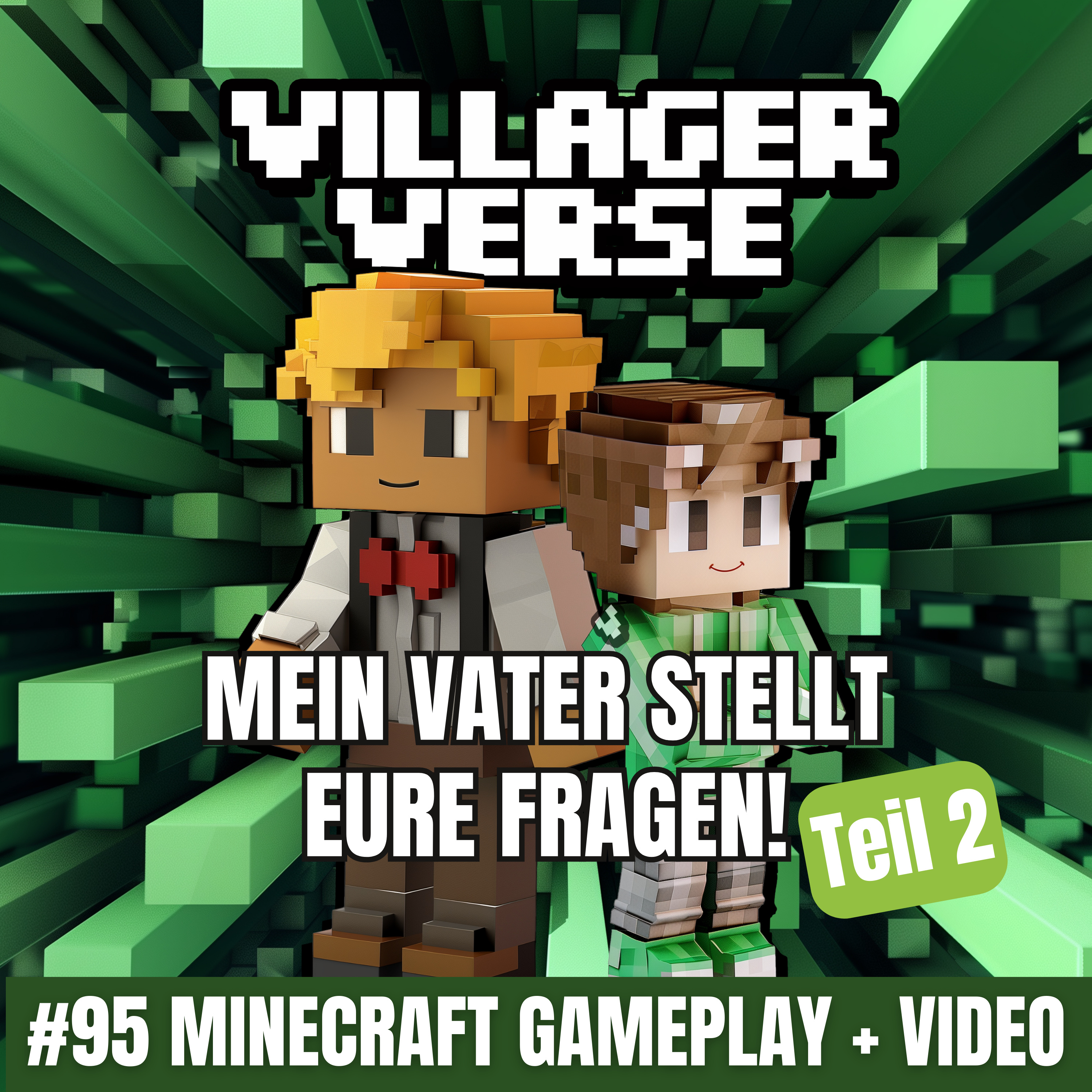Mein Vater stellt eure Fragen (Monsterfarm) Teil 2 | Minecraft 🧑🏻👱🏾‍♂️ #95  episode artwork