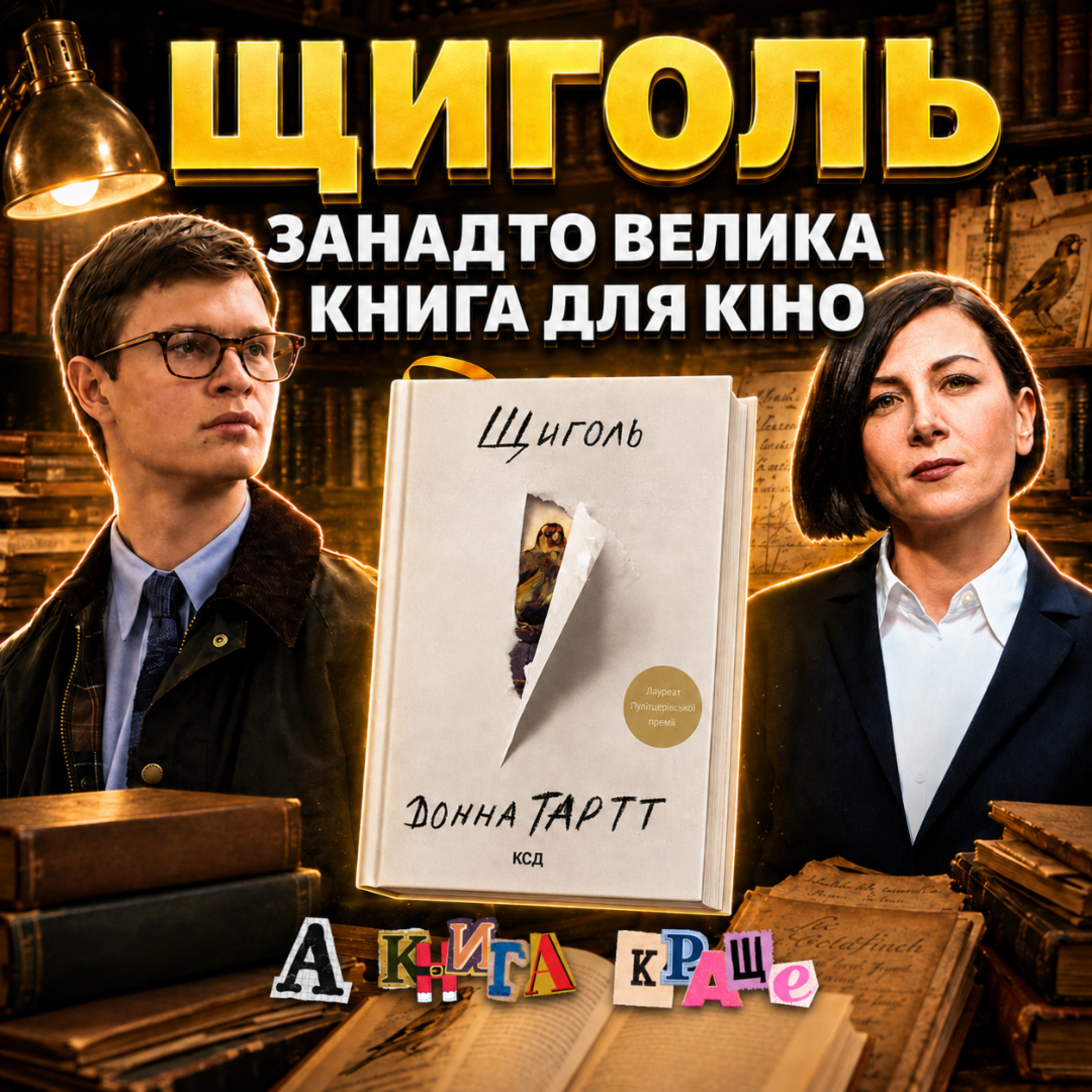 ЩИГОЛЬ: Книга-шедевр Донни Тартт і фільм, який розділив усіх episode artwork