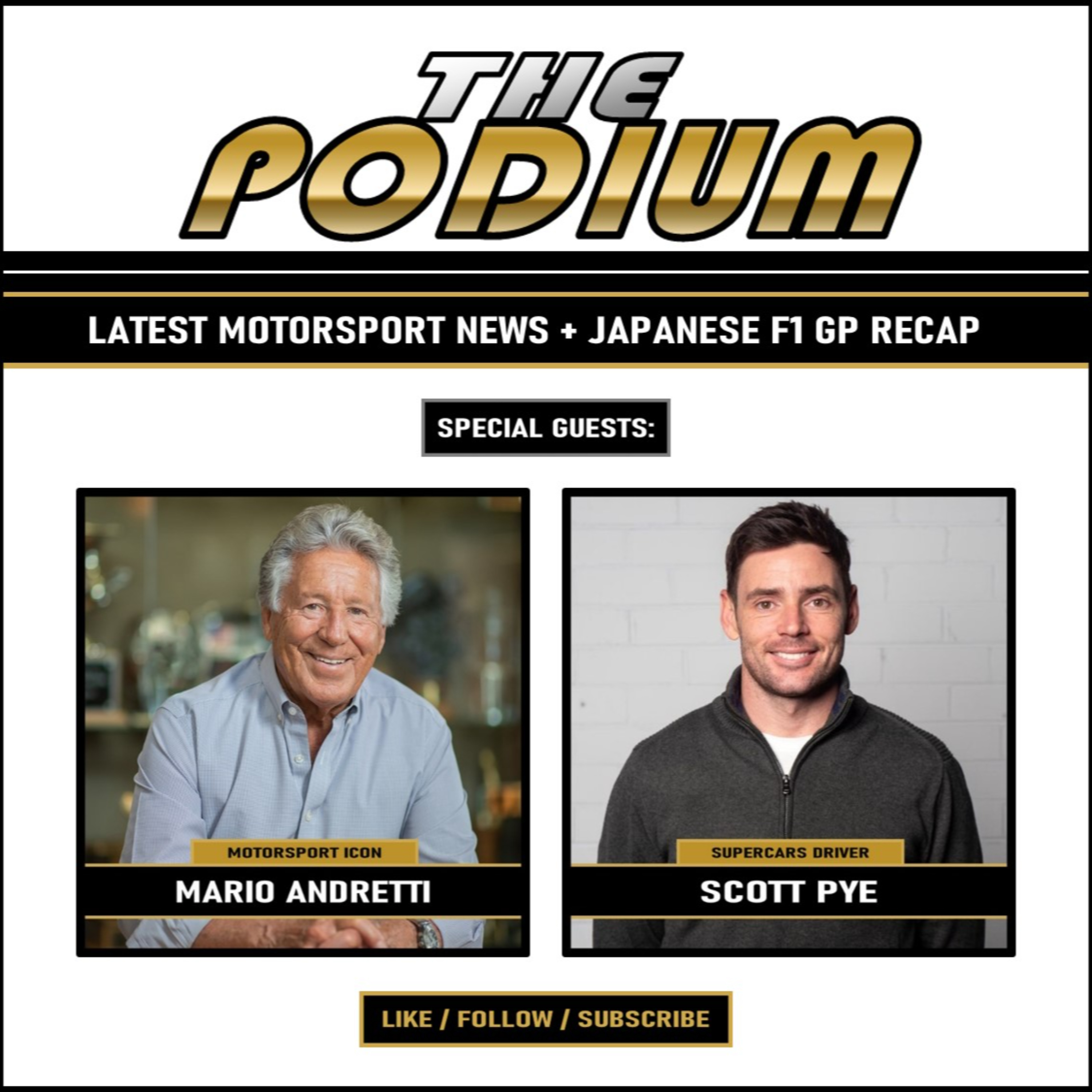 2026 Season - Episode (Special Guests: Mario Andretti & Scott Pye) episode artwork