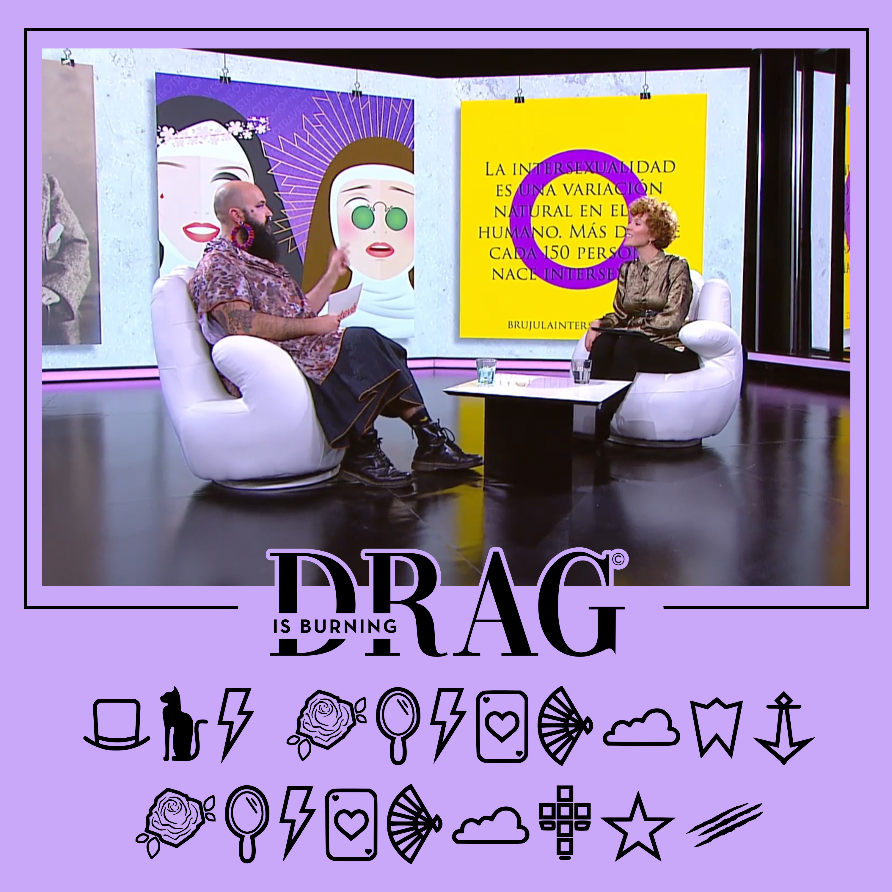 Sor Fernanda Fernández, monja intersex del s.XVIII y transformismo masculino con Fátima Miris s.XX | Drag is Burning 5x03 episode artwork