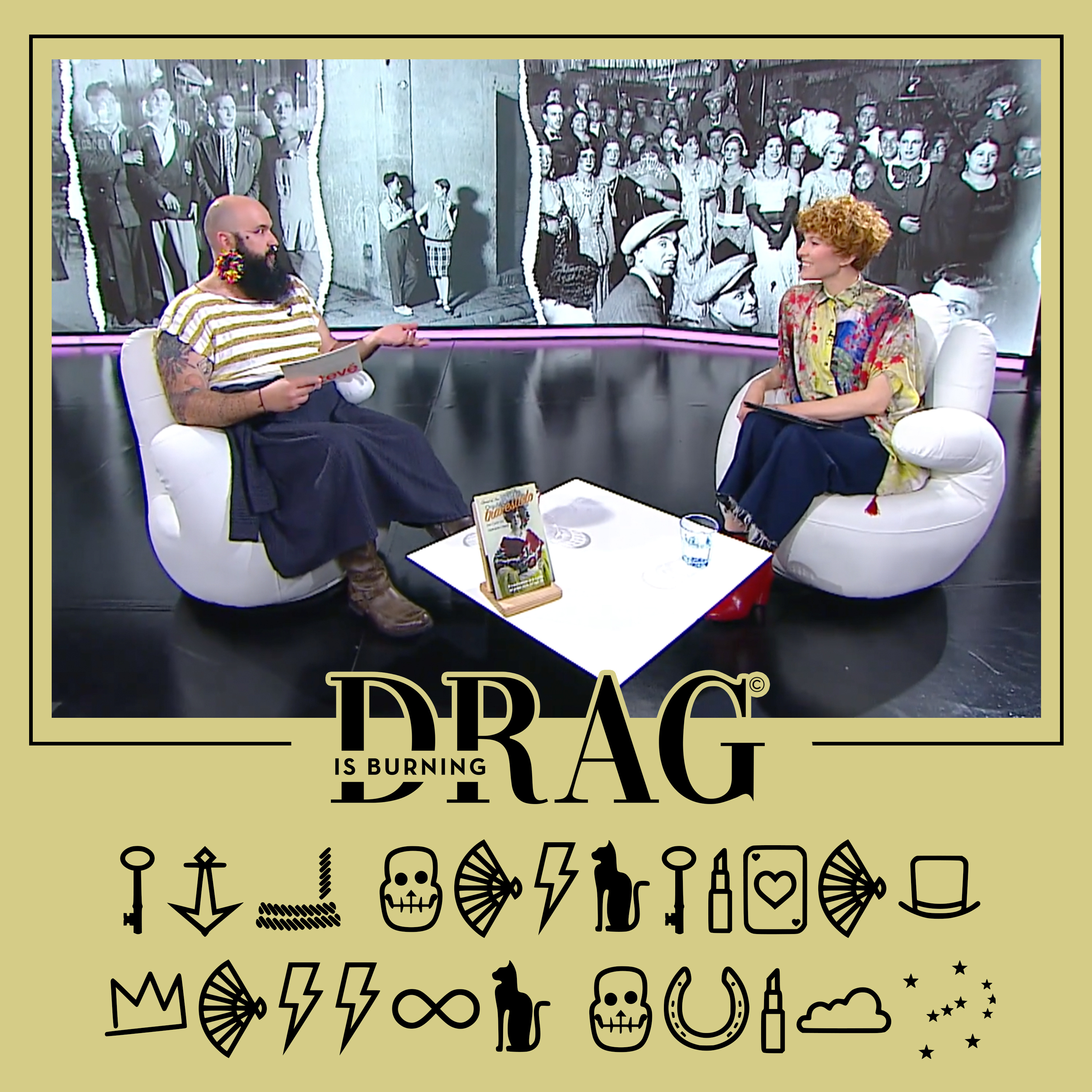 Las Carolinas, primera marcha travestí en la Barcelona de 1933. Transformismo y Carmen de Mairena | Drag is Burning 5x07 episode artwork