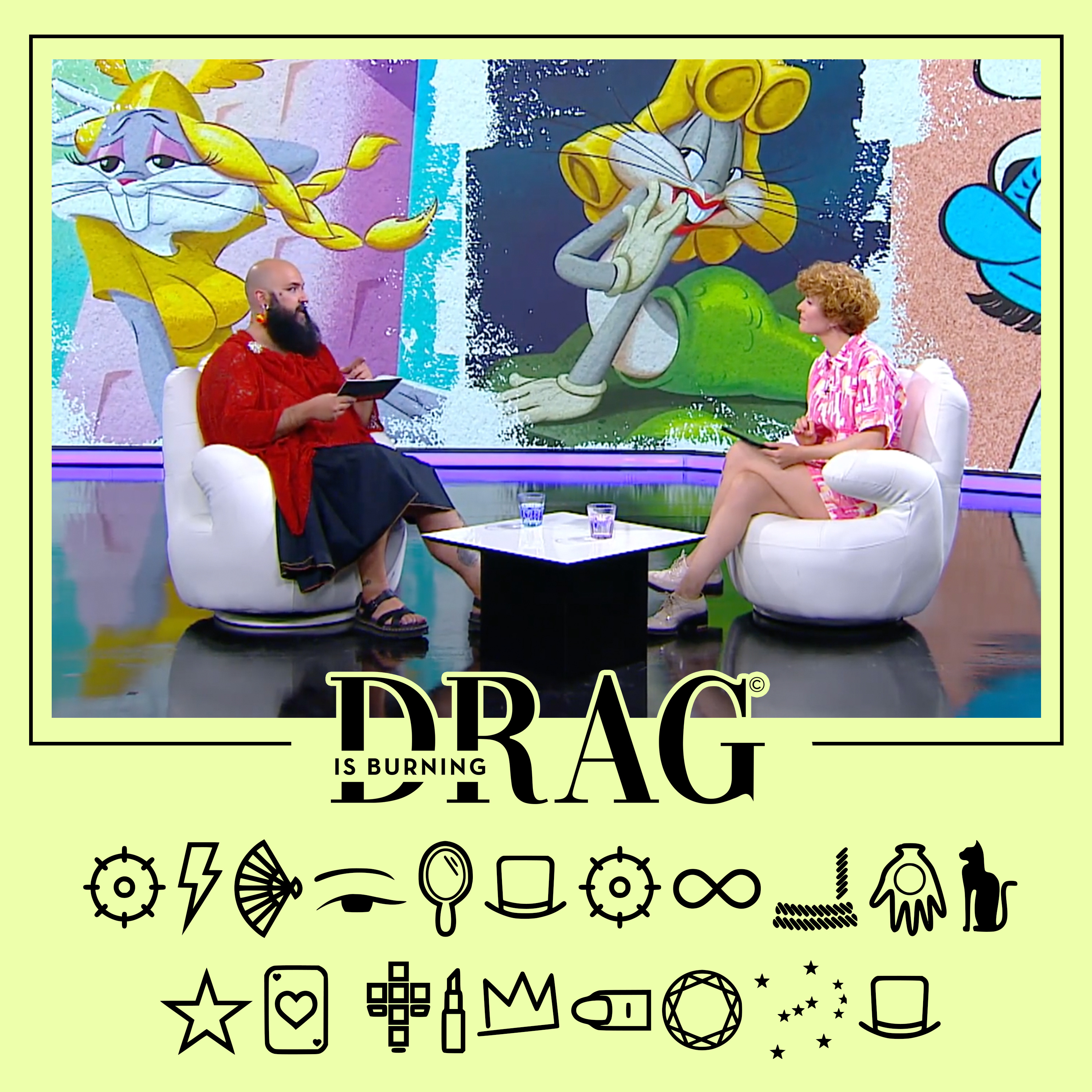 Travestismo y transformación en los dibujos animados, el cómic y el cine fantástico del siglo XX | Drag is Burning 5x10 episode artwork