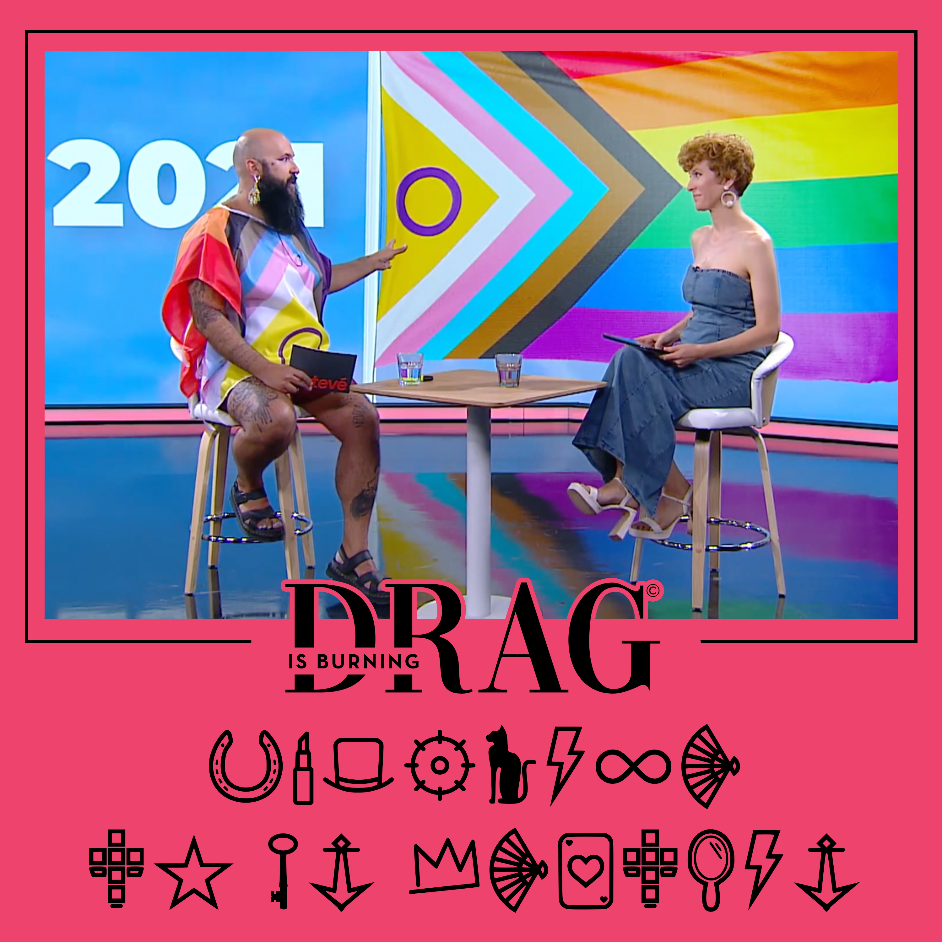 Historia de la Bandera Arcoiris 1978-2023. 45 años celebrando la diversidad LGTBIQA+ | Drag is Burning 6x01 episode artwork