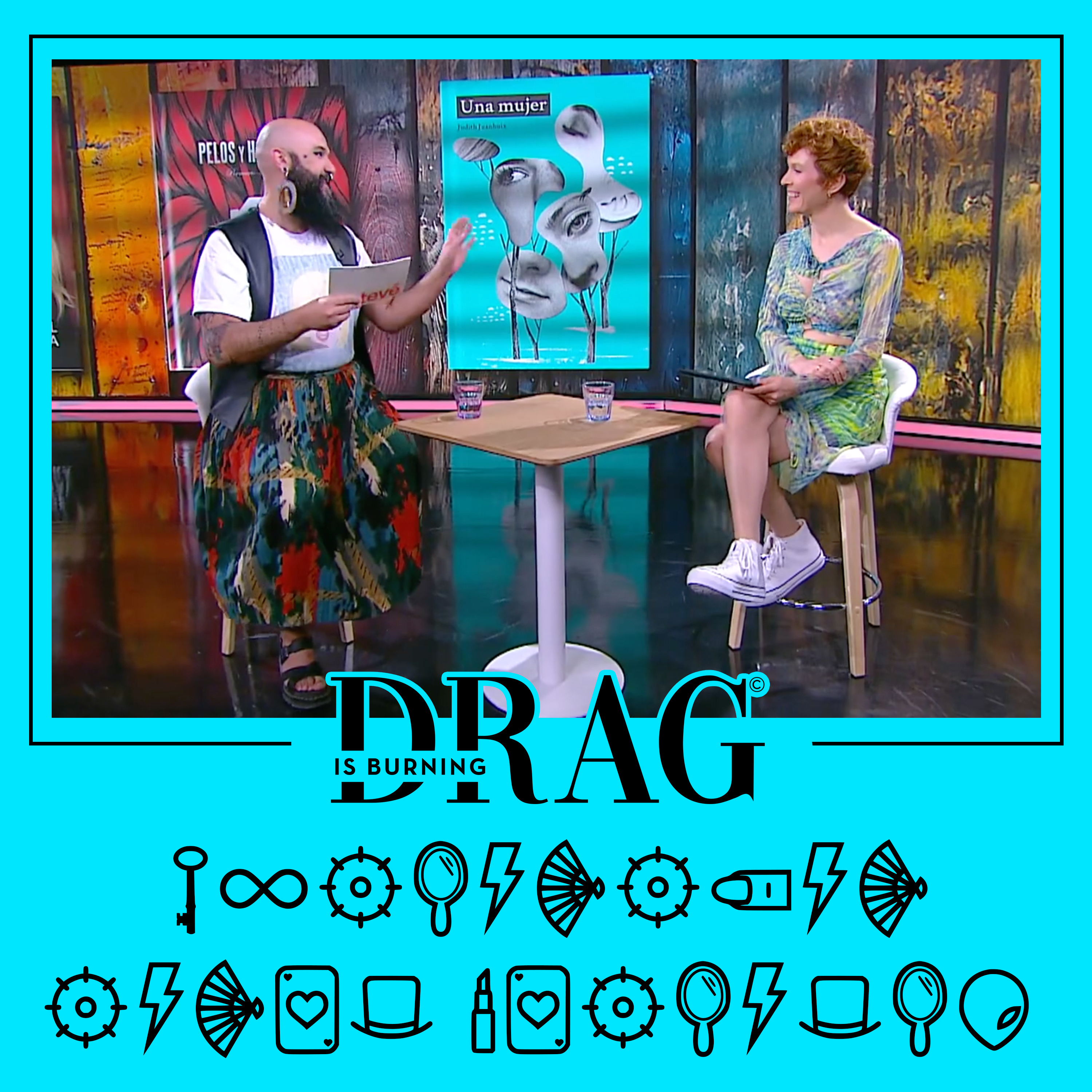 Literatura trans*, travesti e intersex. Día del libro / Sant Jordi 2024 | Drag is Burning 6x15 episode artwork
