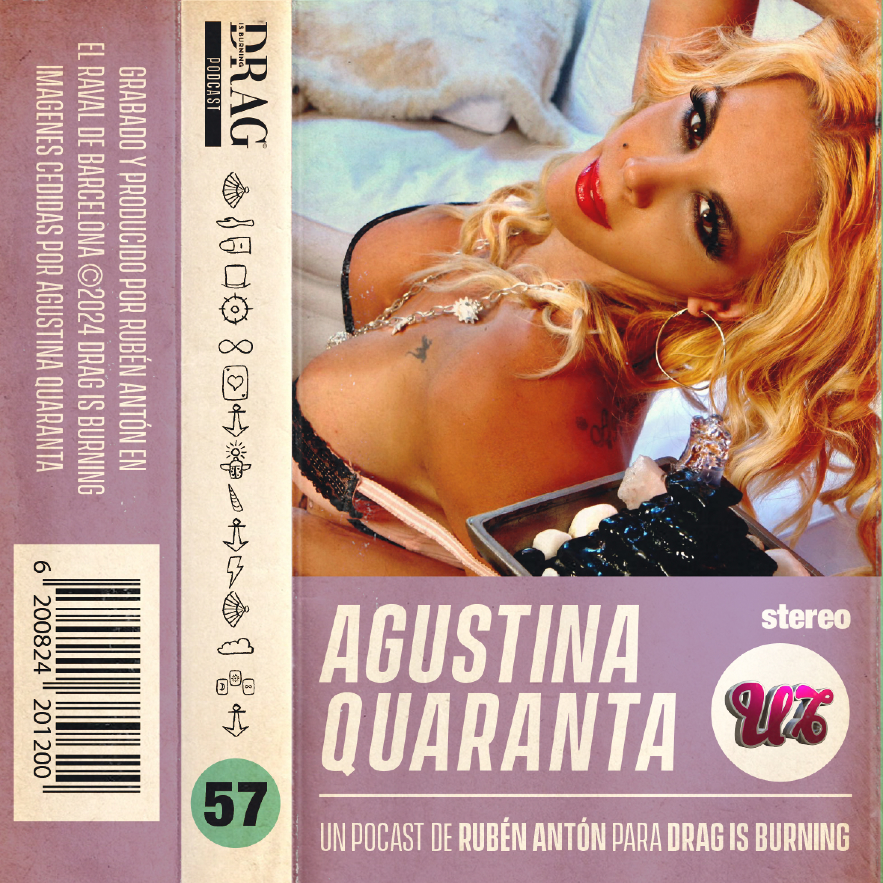 REVOLUCIÓN TRAVESTI TRANS LATINA con AGUSTINA QUARANTA | Drag is Burning #57 episode artwork