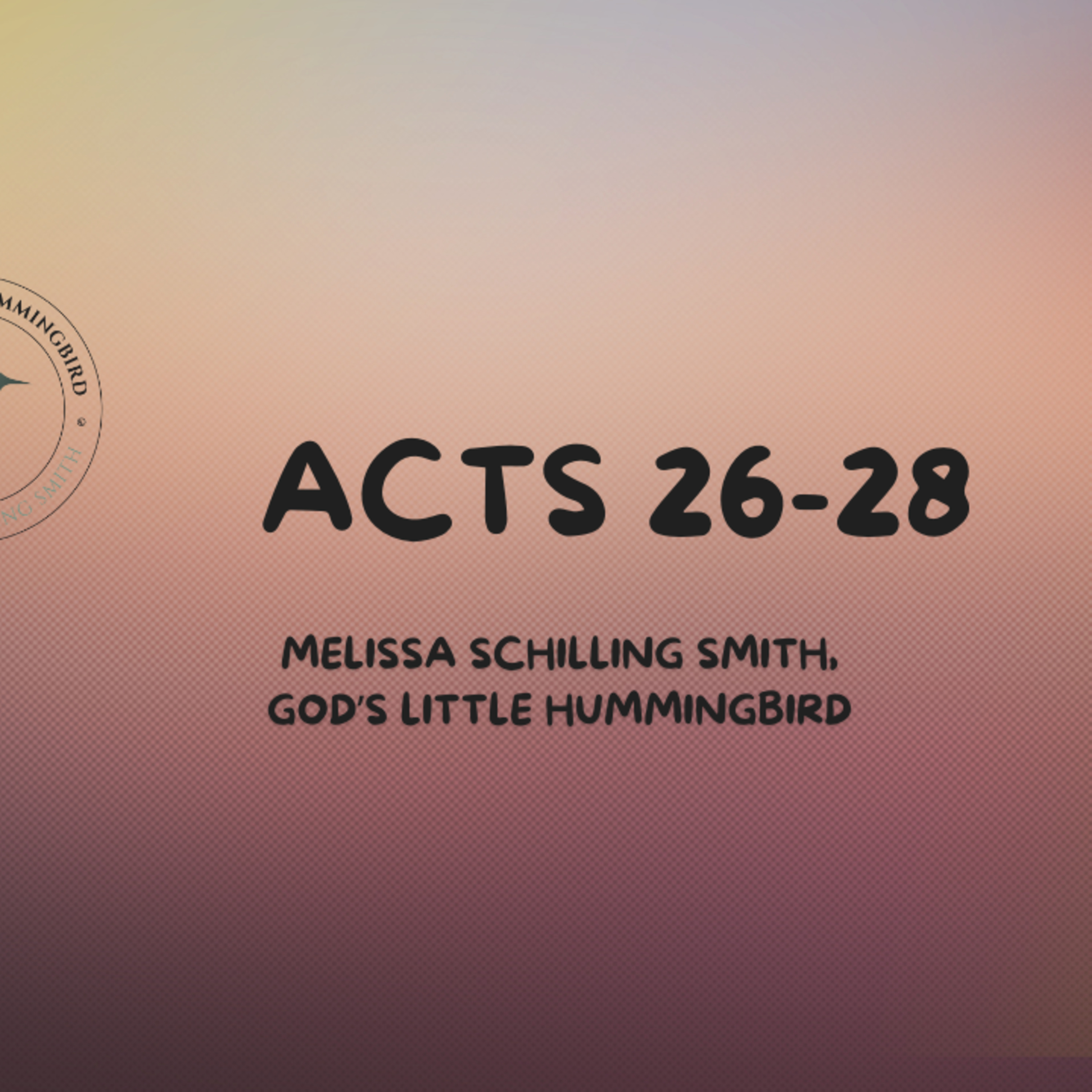 Acts 26-28 episode artwork