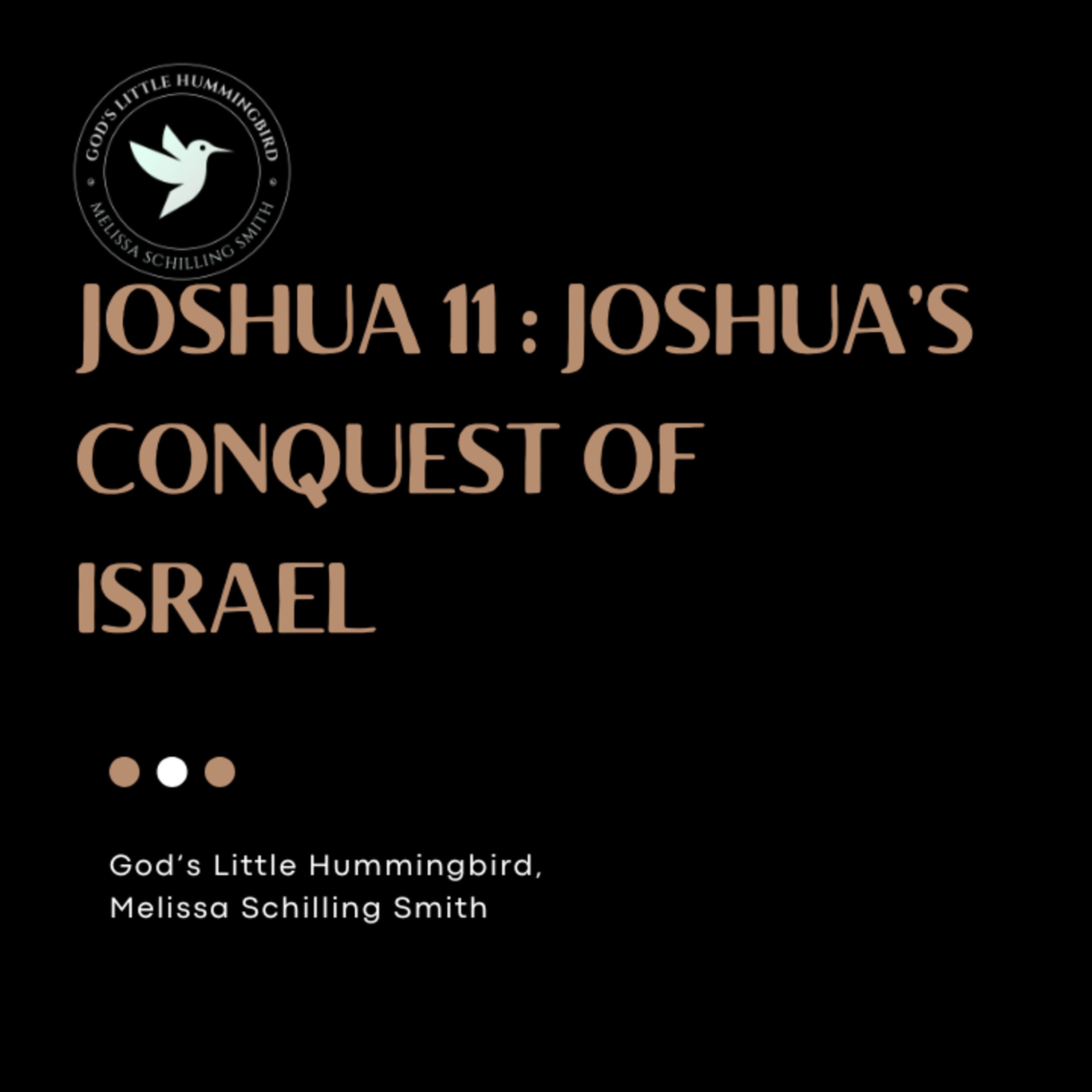 Joshua 11: Joshua's Conquest of Israel episode artwork