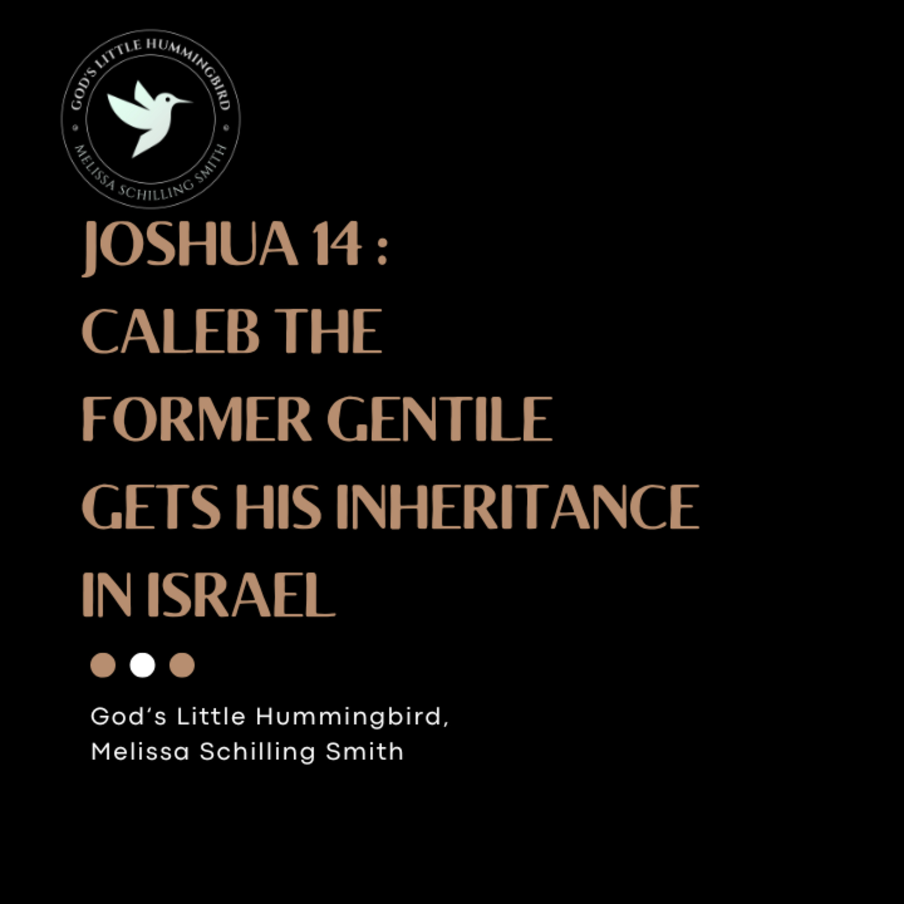 Joshua 14: Caleb the Former Gentile Gets His Inheritance episode artwork