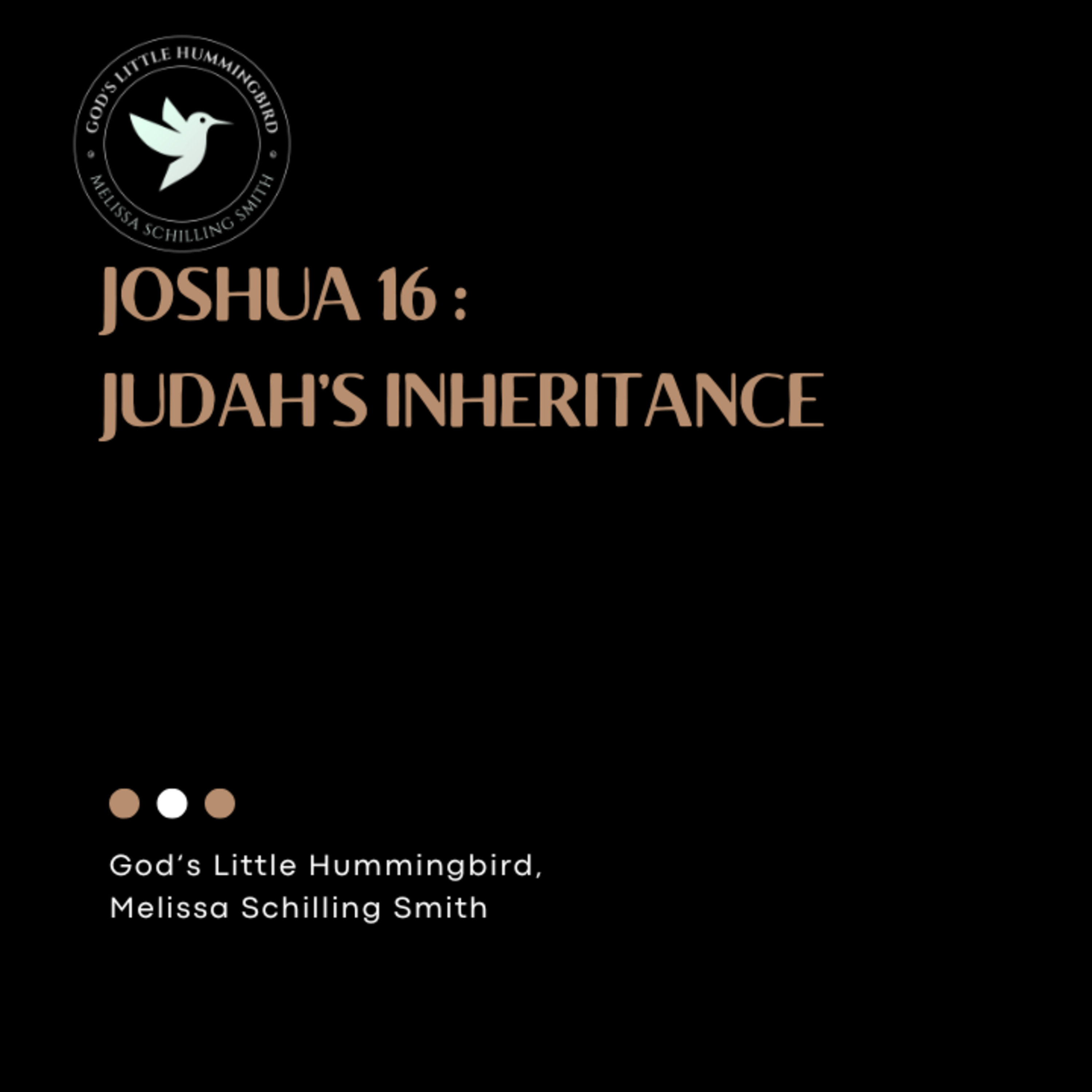 Joshua 16: Ephraim's Inheritance episode artwork
