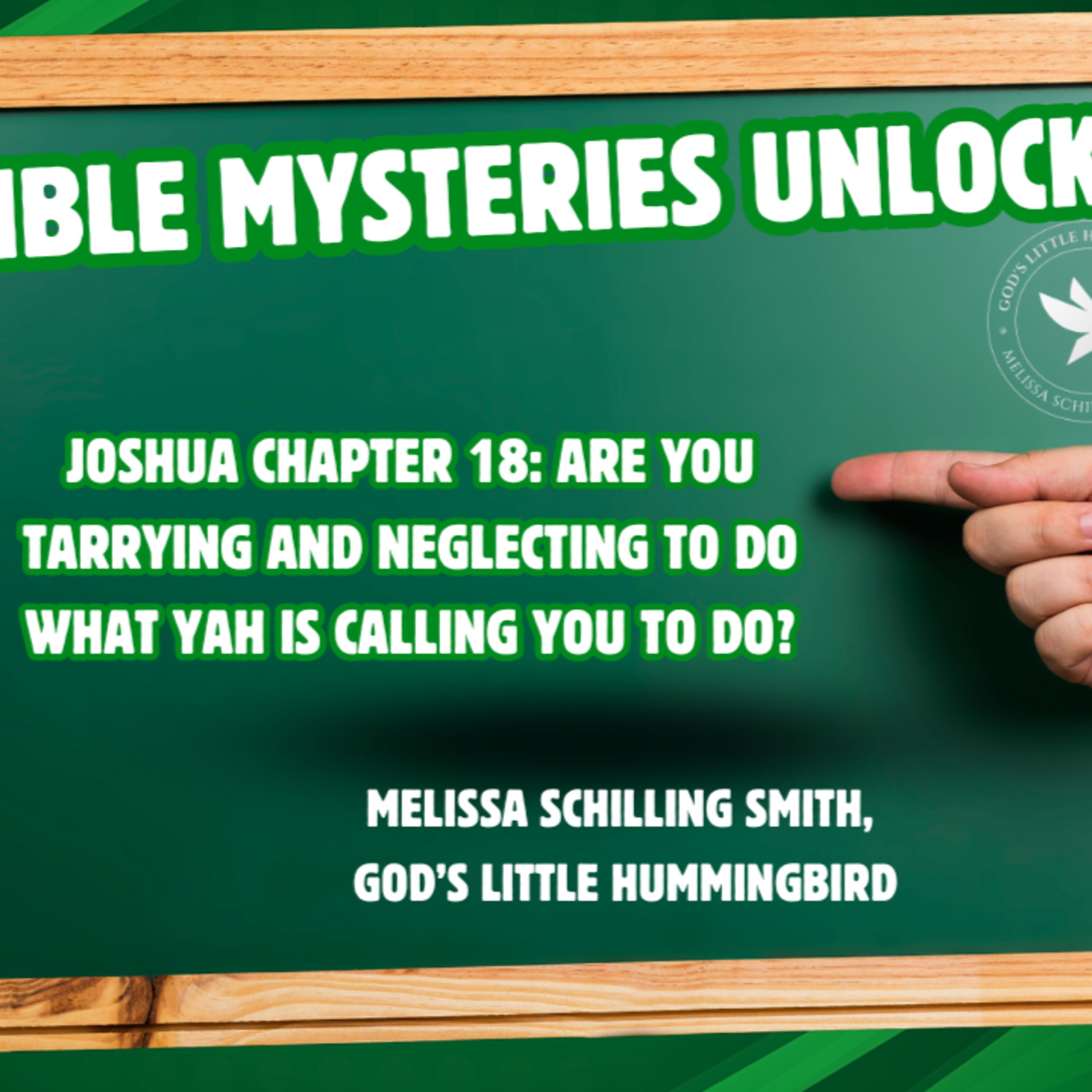 Joshua 18: Are You Tarrying To Do What Yah Has Called You To Do? episode artwork