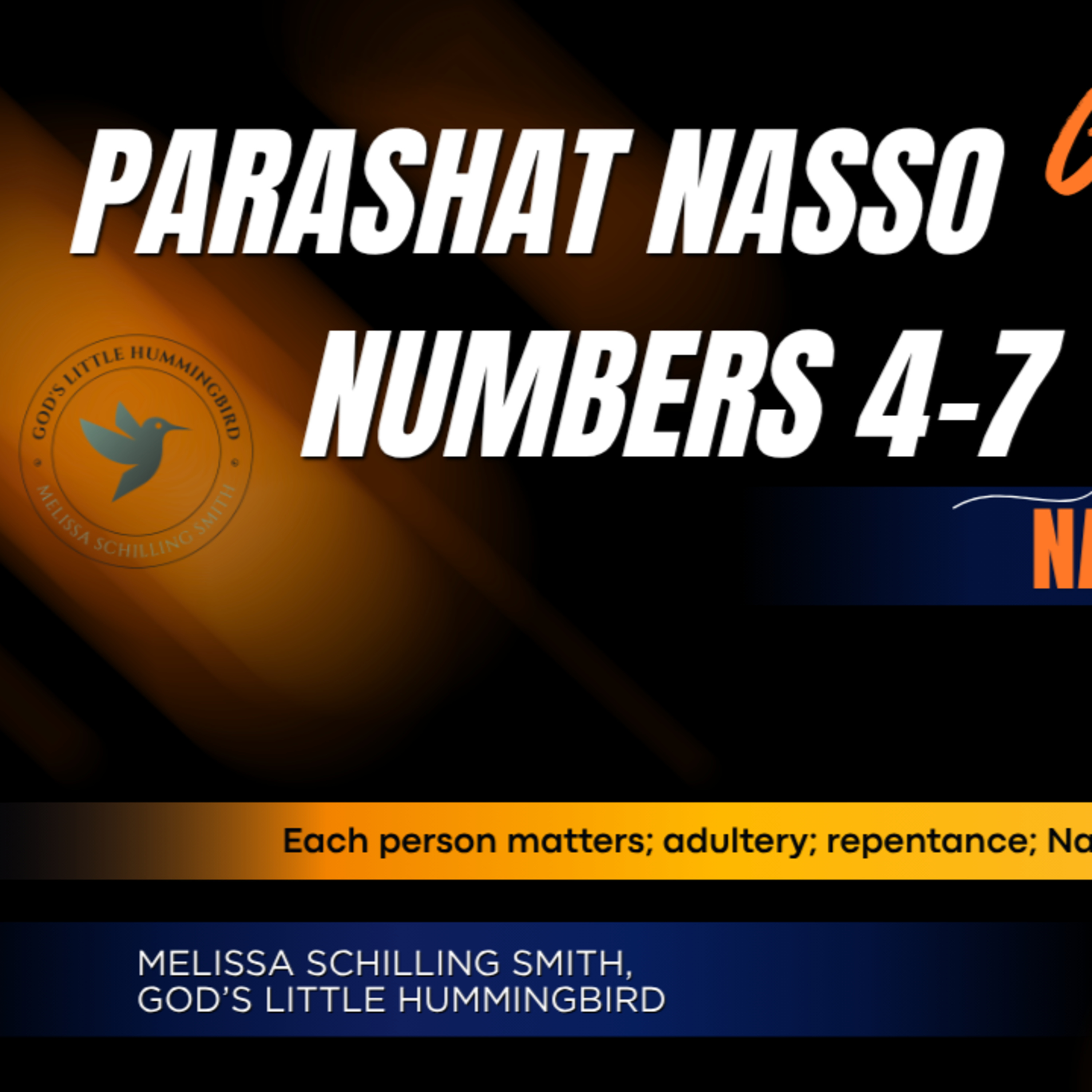 Parashat Nasso: Numbers 4-7 episode artwork