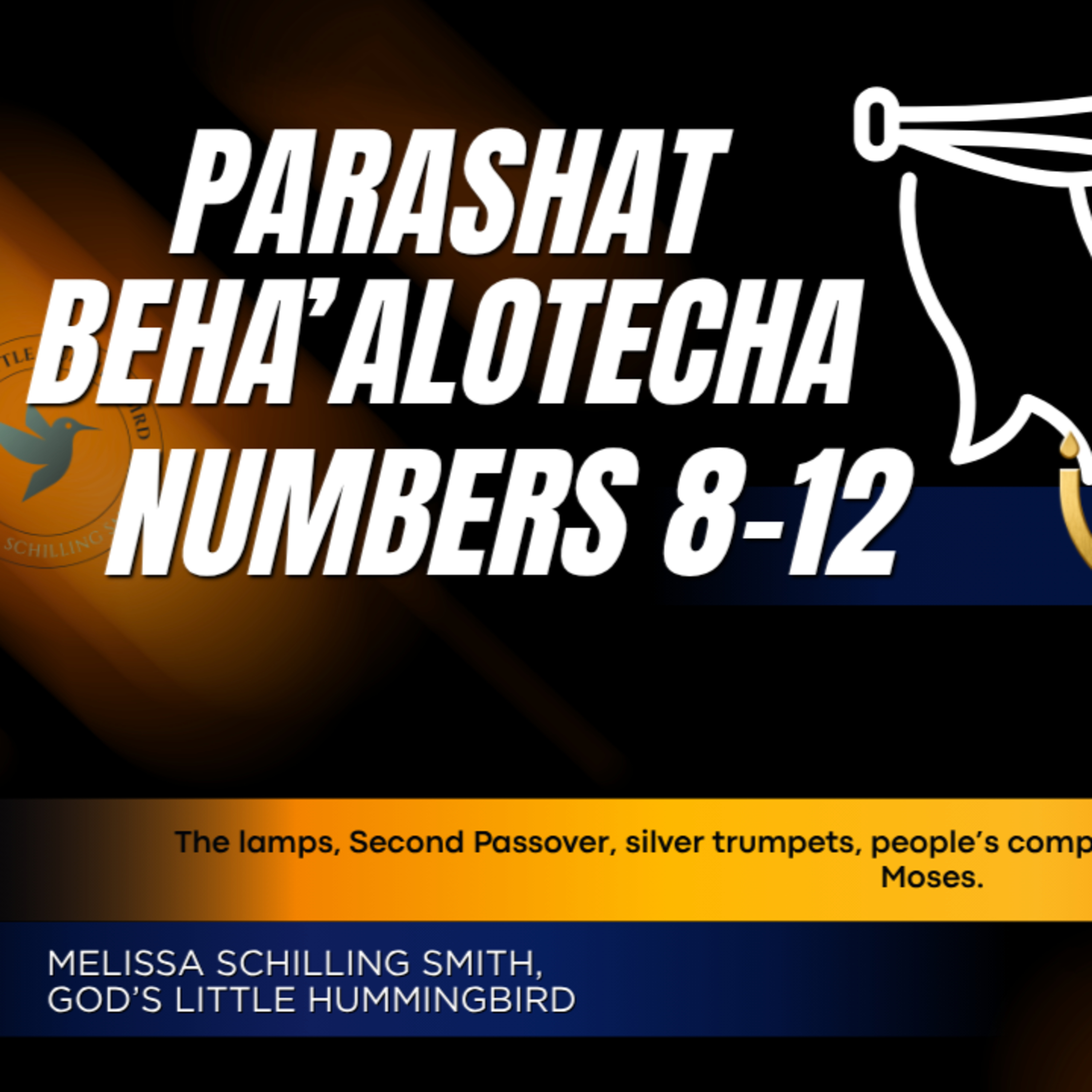 Parashat Beha'alotecha Numbers 8-12 episode artwork