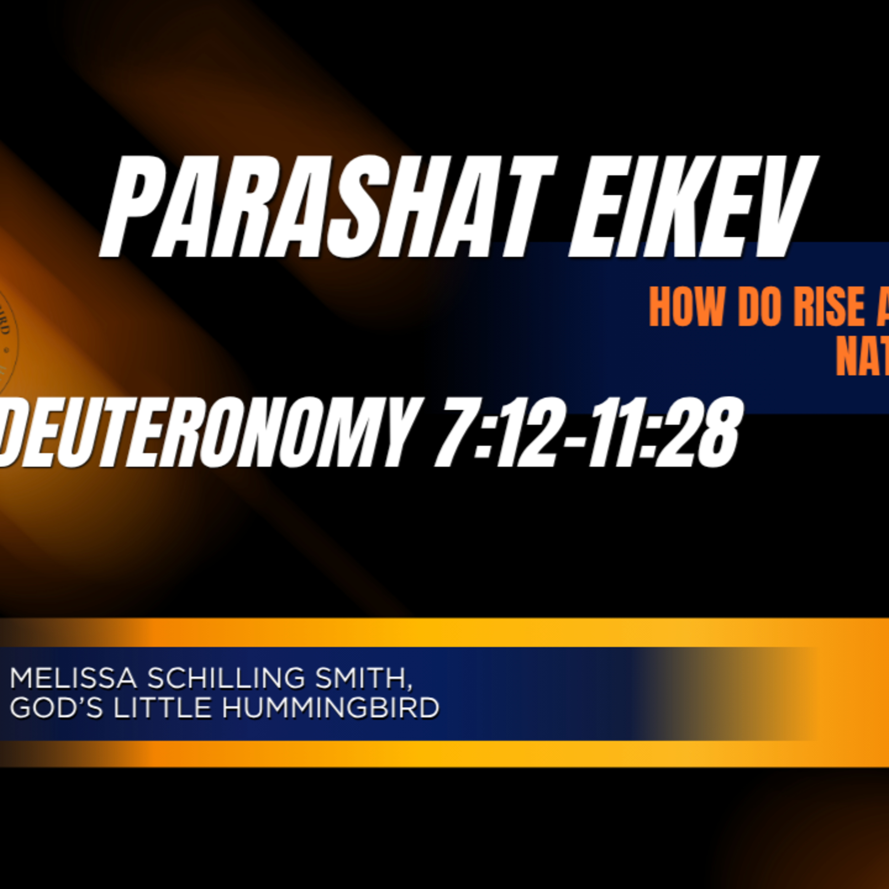 Parashat Eikev- Deuteronomy 7:12-11:28 How Do We Rise Above Our Flesh Nature episode artwork
