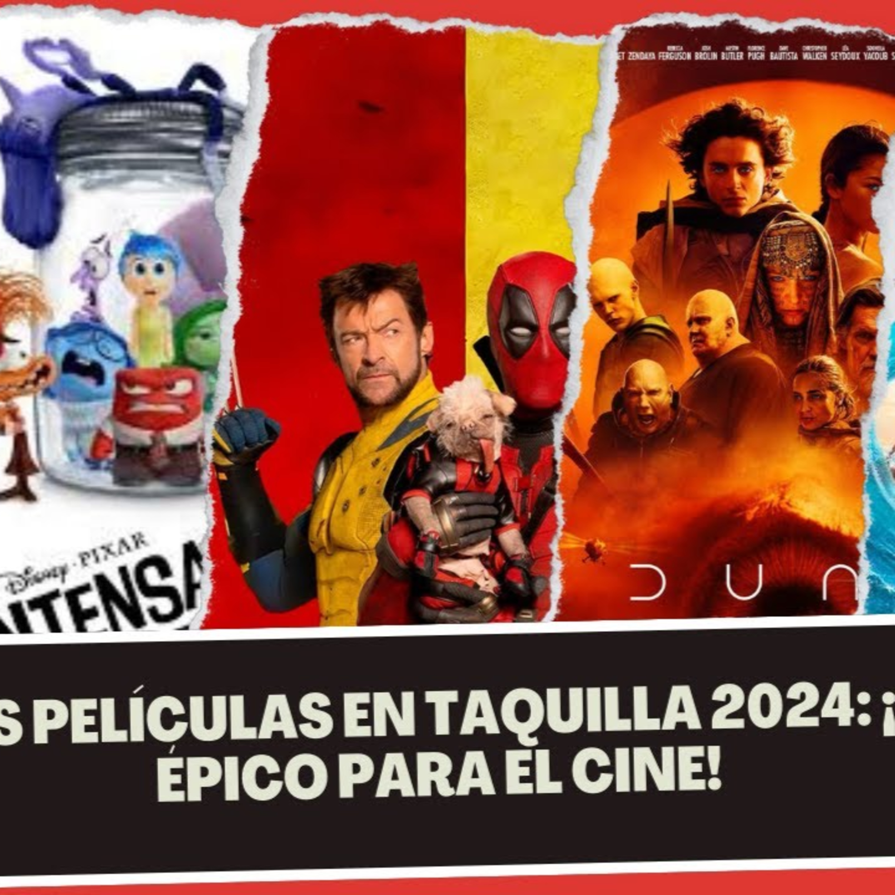 Mejores películas en taquilla 2024: ¡Un año ÉPICO para el cine! episode artwork