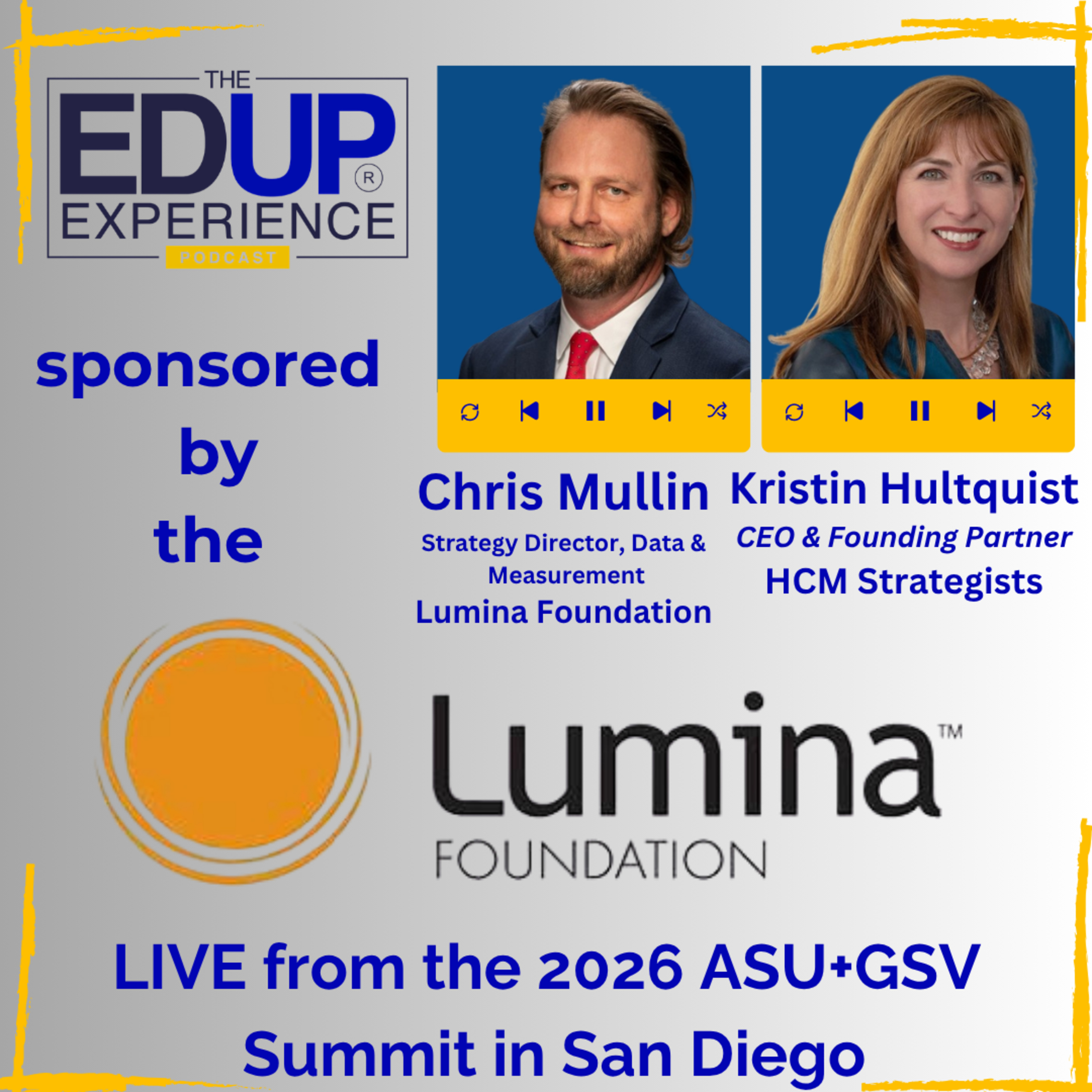 Why Connect 4 Siloed Federal Data Systems? - with Dr. Chris Mullin⁠, Strategy Dir., Data & Measurement, ⁠Lumina Foundation⁠, & ⁠Kristin Hultquist,⁠ CEO & Founding Partner, ⁠HCM Strategists⁠