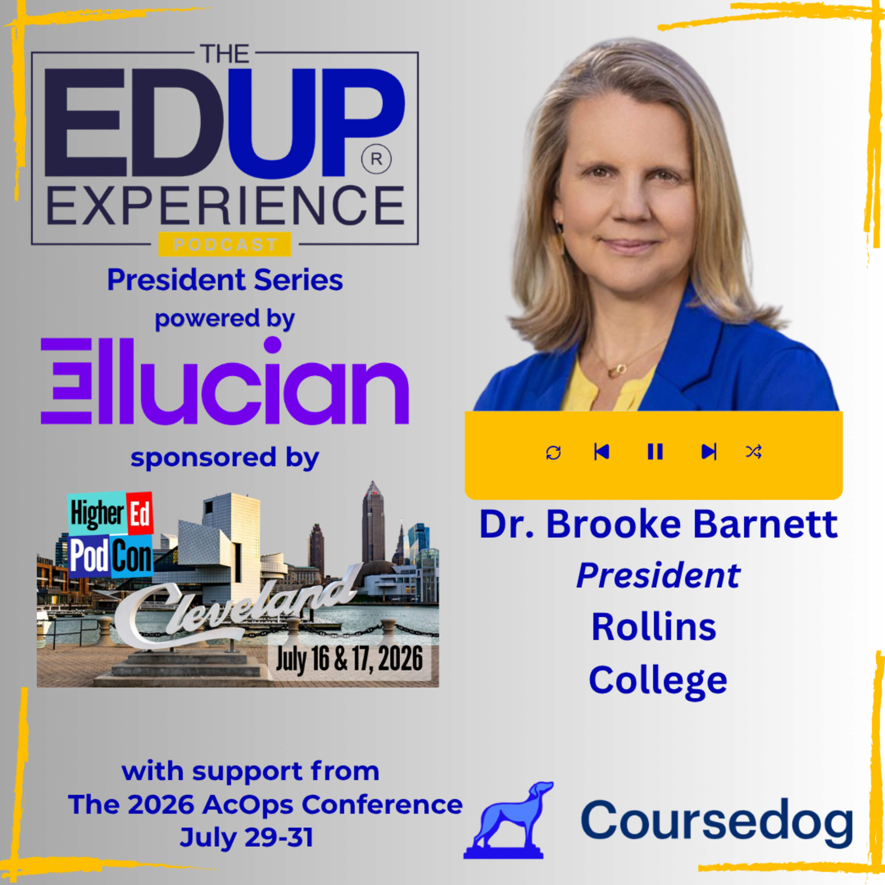 The Liberal Arts Are Not a Relic. They're Future Proofing - with Dr. Brooke Barnett, President, Rollins College The Liberal Arts Are Not a Relic. They're Future Proofing - with Dr. Brooke Barnett, President, Rollins College