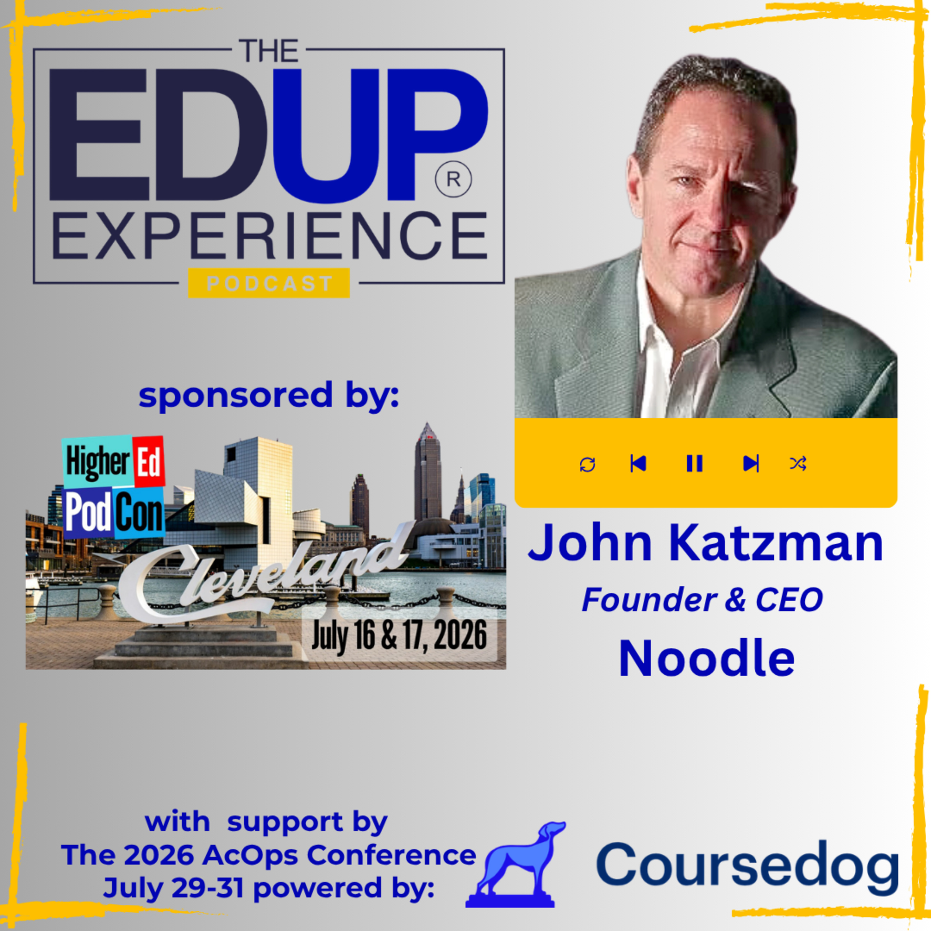 Use AI to Make Learning Better, Use AI to Make Everything Else Cheaper - with John Katzman, Founder & CEO, Noodle