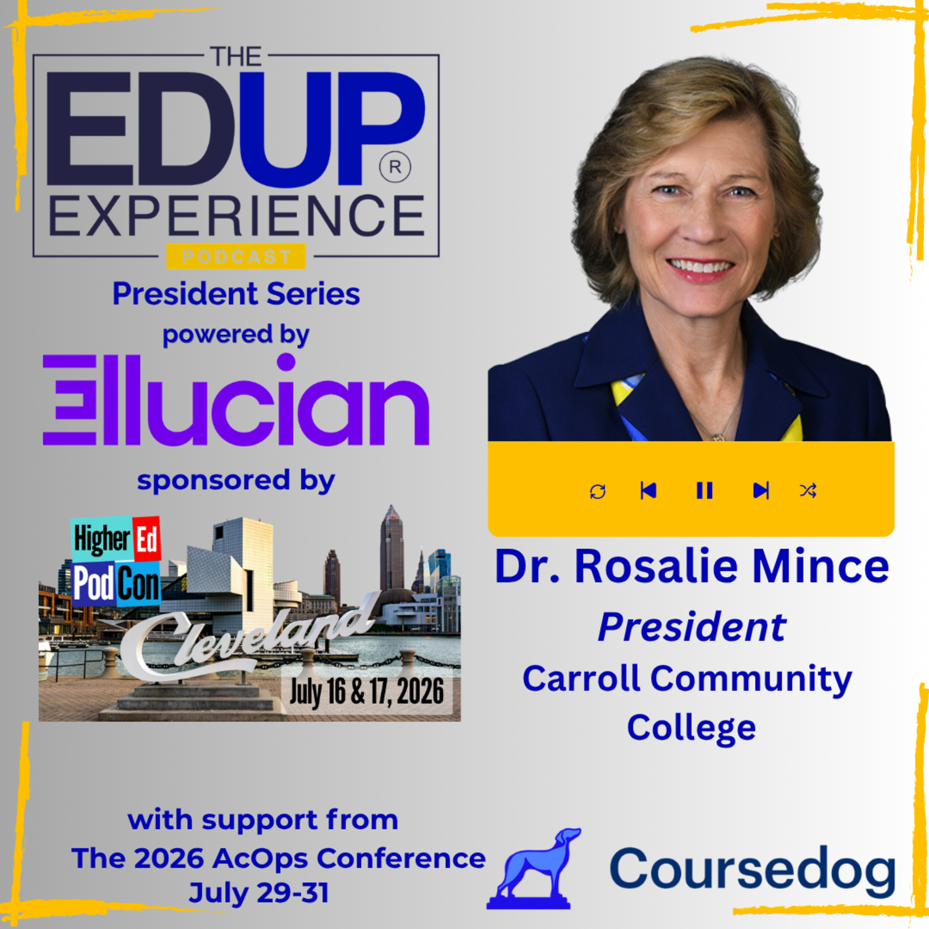 How Do 90% of Your Graduates Come Back to Live & Work in the Same County? - with Dr. Rosalie Mince, President, Carroll Community College