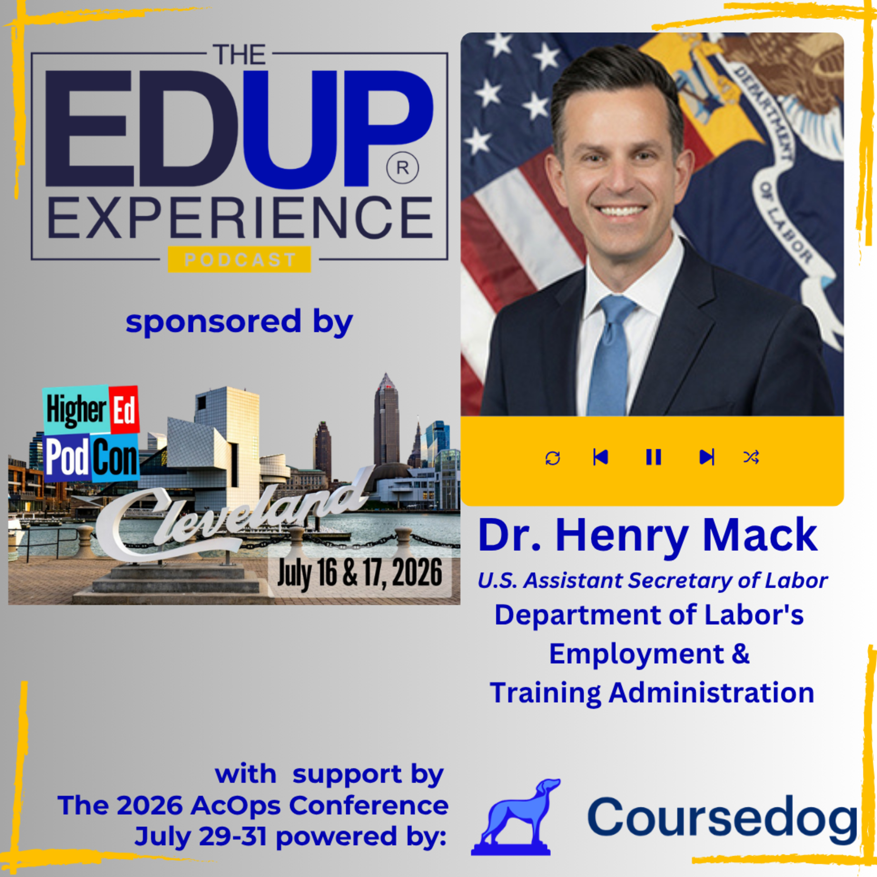 Maybe It's Time to “Skillify” the Curriculum - with Dr. Henry Mack, U.S. Assistant Secretary of Labor, Department of Labor's Employment & Training Administration Maybe It's Time to “Skillify” the Curriculum - with Dr. Henry Mack, U.S. Assistant Secretary of Labor, Department of Labor's Employment & Training Administration