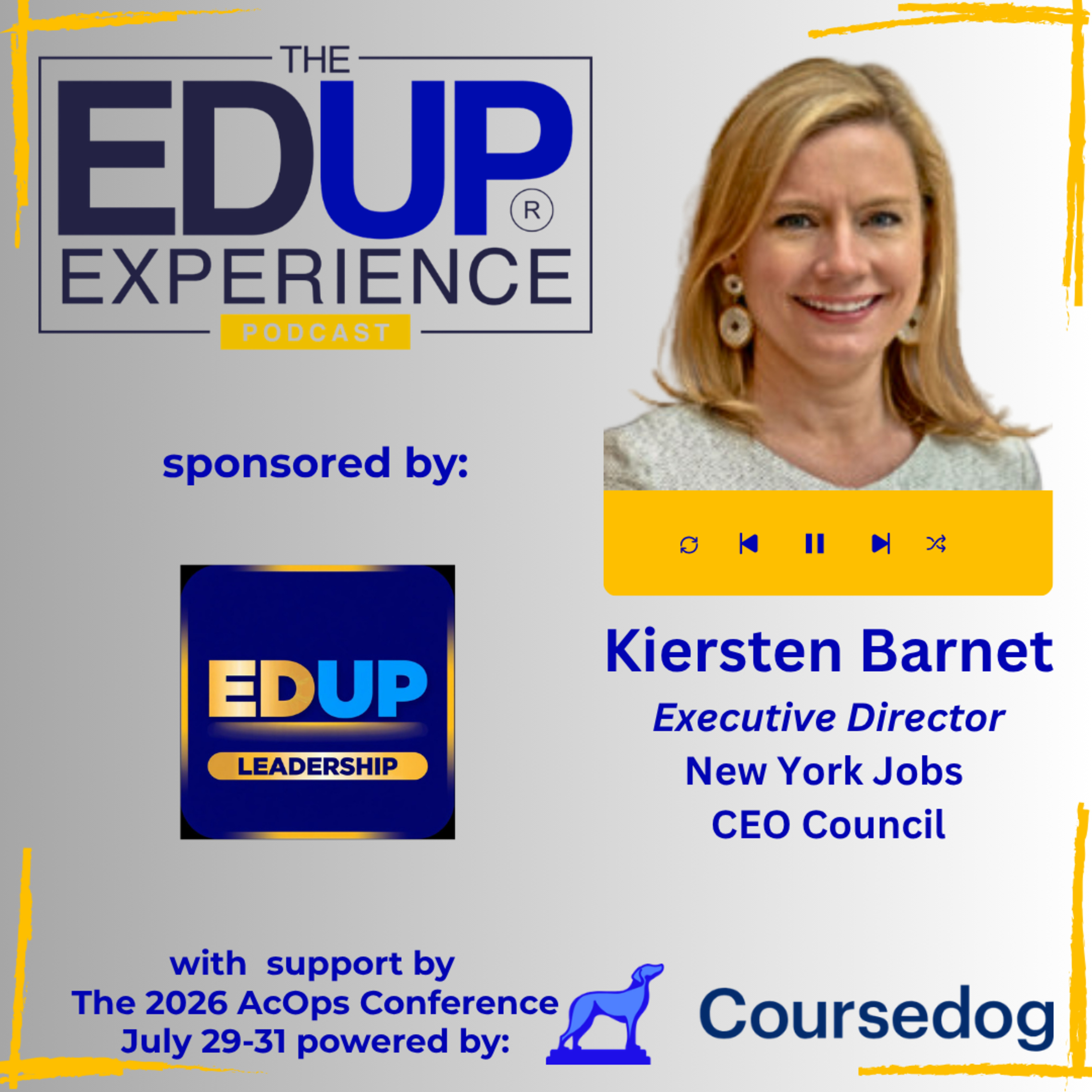 Why the AI Conversation on Campus Is Disconnected from the Real World - with Kiersten Barnet, Executive Director, New York Jobs CEO Council