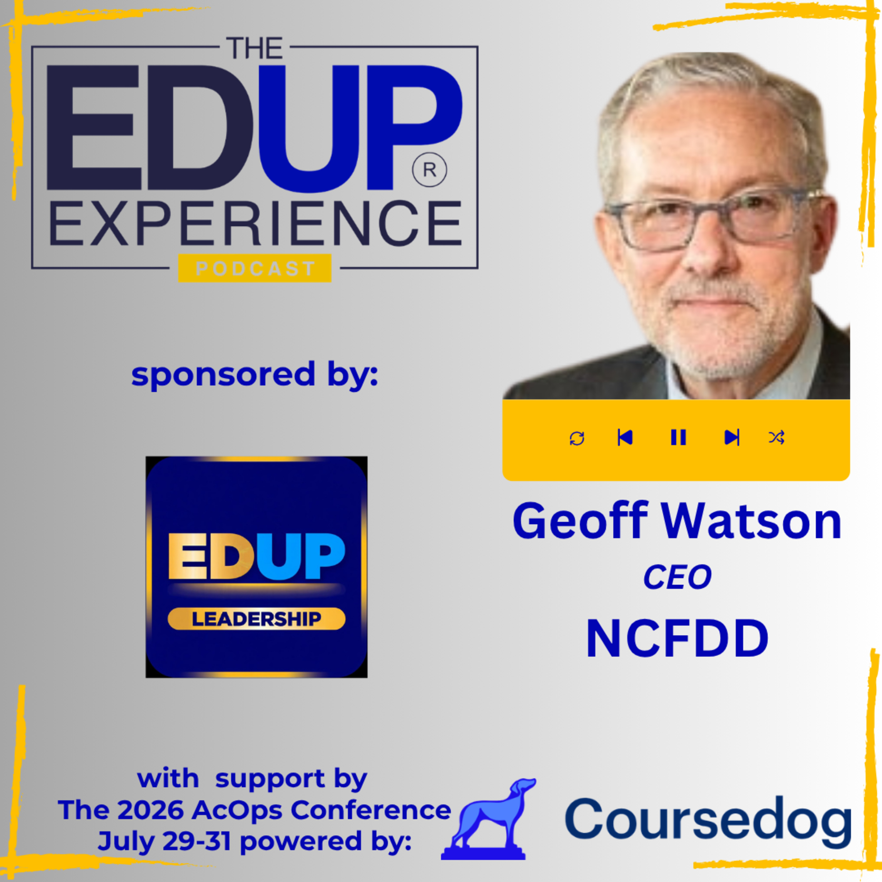 If Faculty Are the Heart, Why Are They Burning Out? - Geoff Watson, CEO, NCFDD