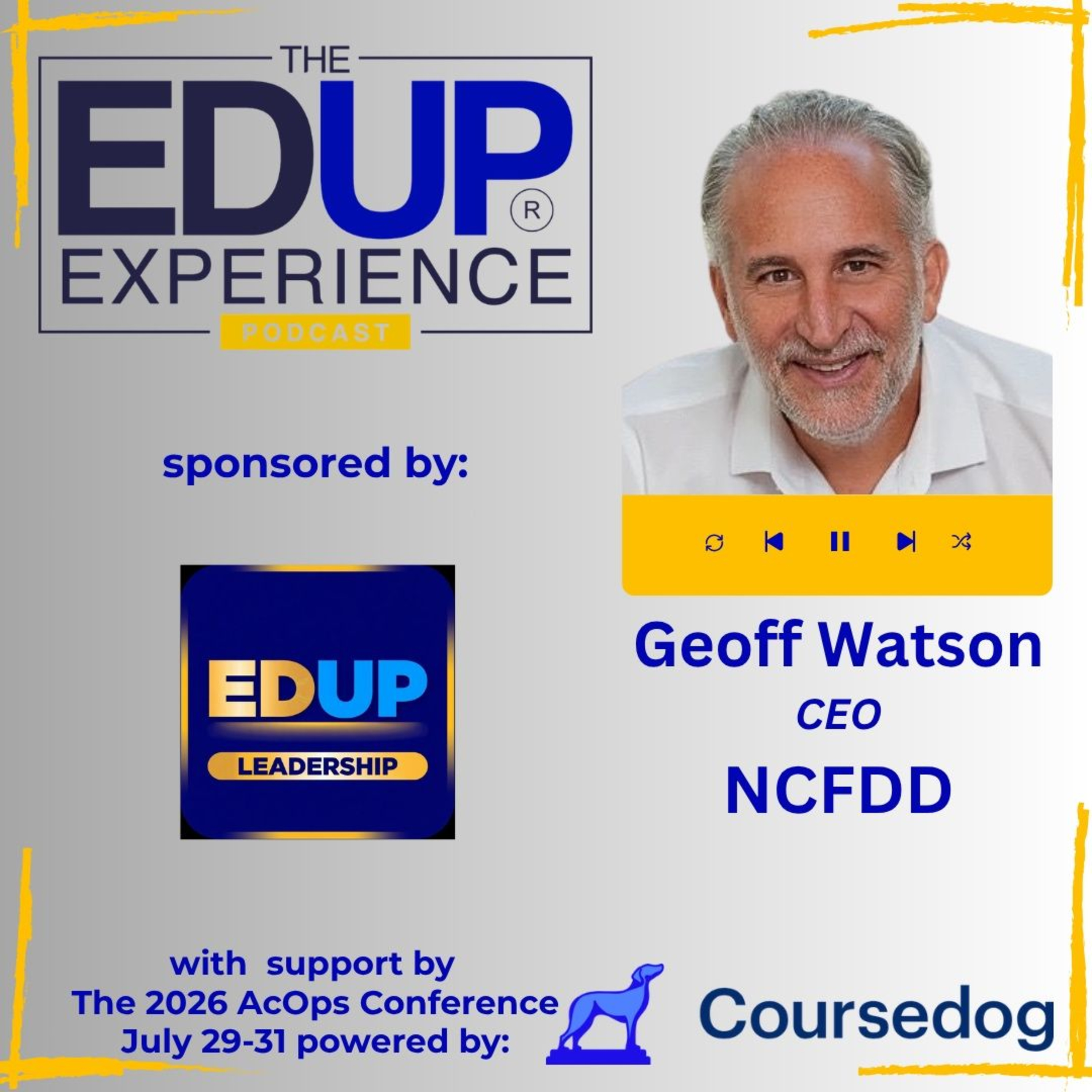 If Faculty Are the Heart, Why Are They Burning Out? - Geoff Watson, CEO, NCFDD episode artwork