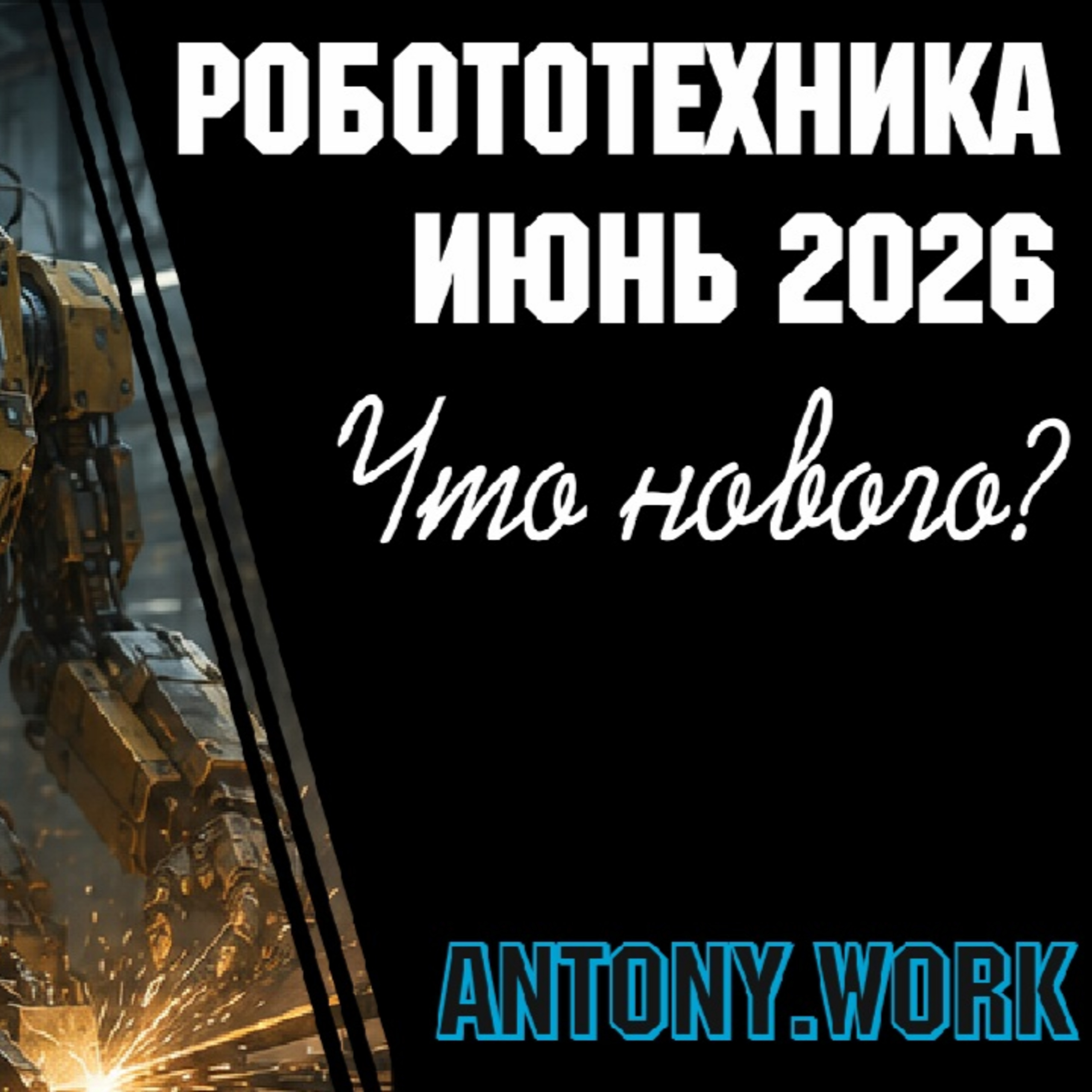 Робототехника. Июнь 2026. Первый серийный пилотируемый робот-мех, в Сеуле открылся робопарк и др episode artwork