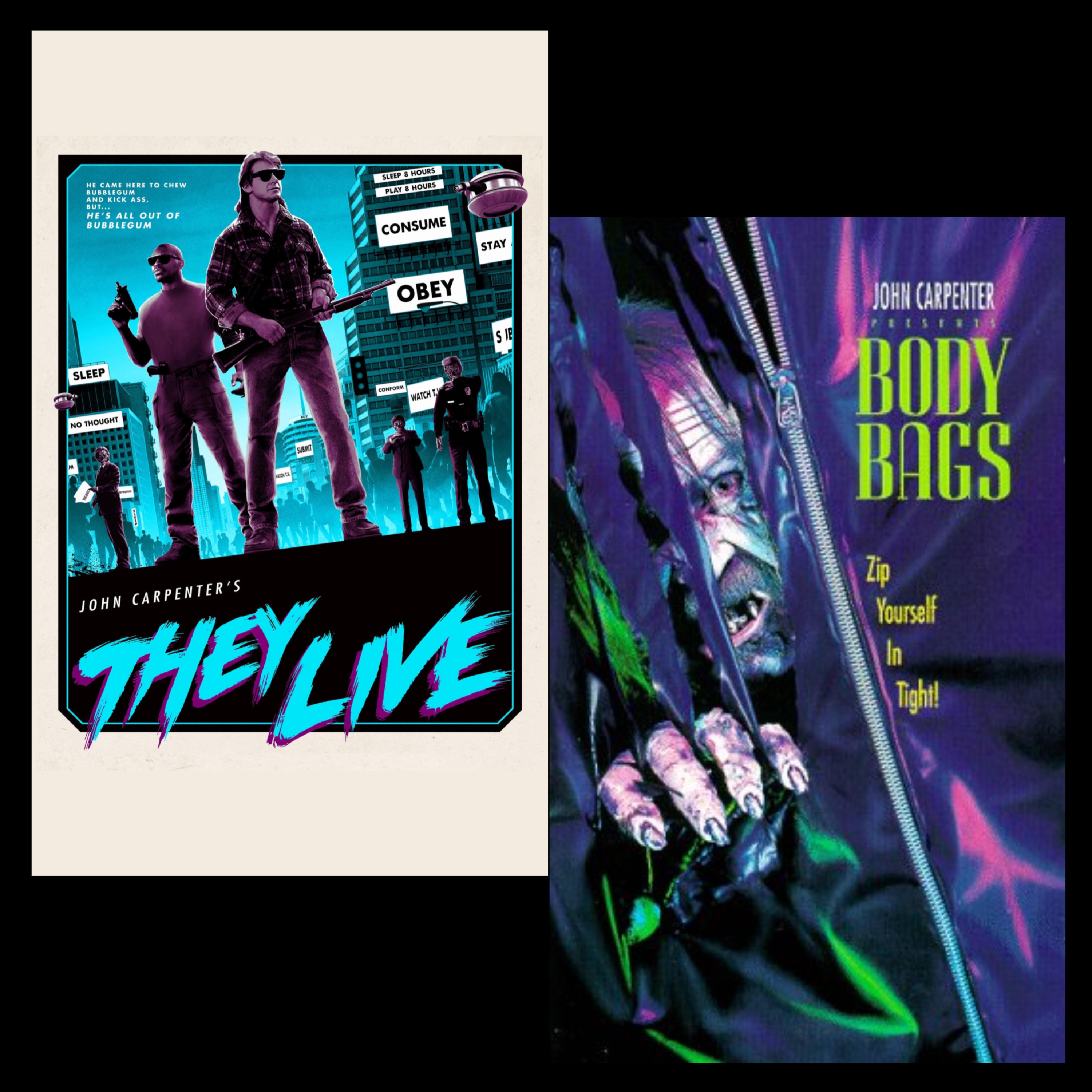 They Live (1988) & Body Bags (1993)