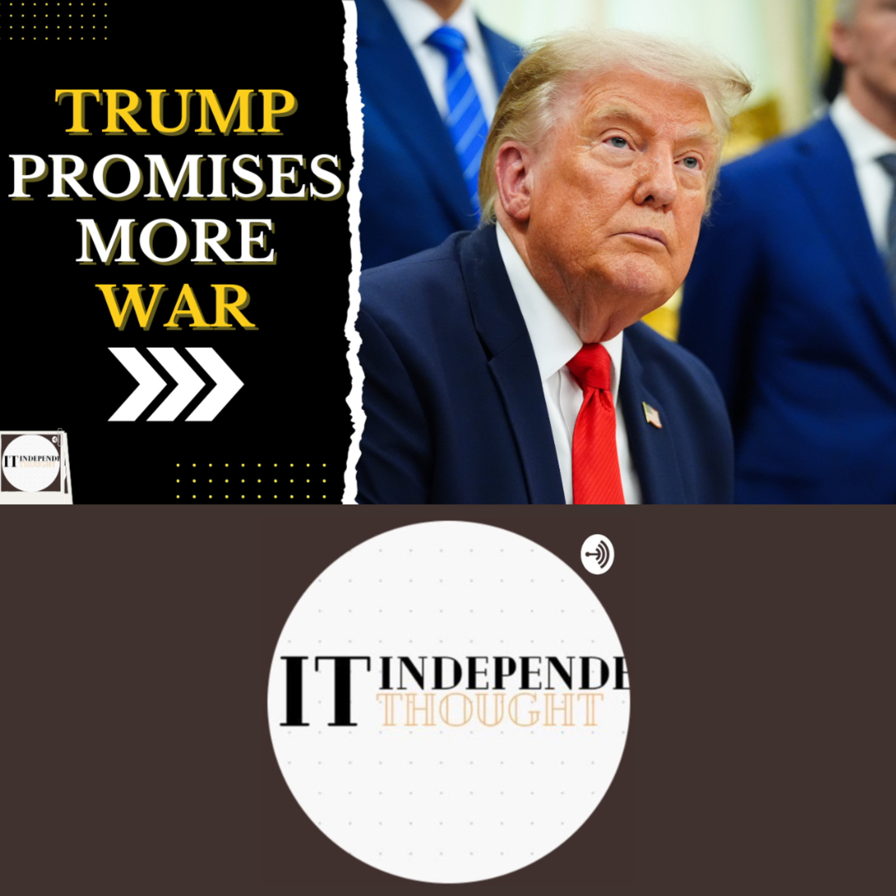 Donald TRUMP Promises ESCALATION Of Iran WAR - Planning War Crimes? episode artwork