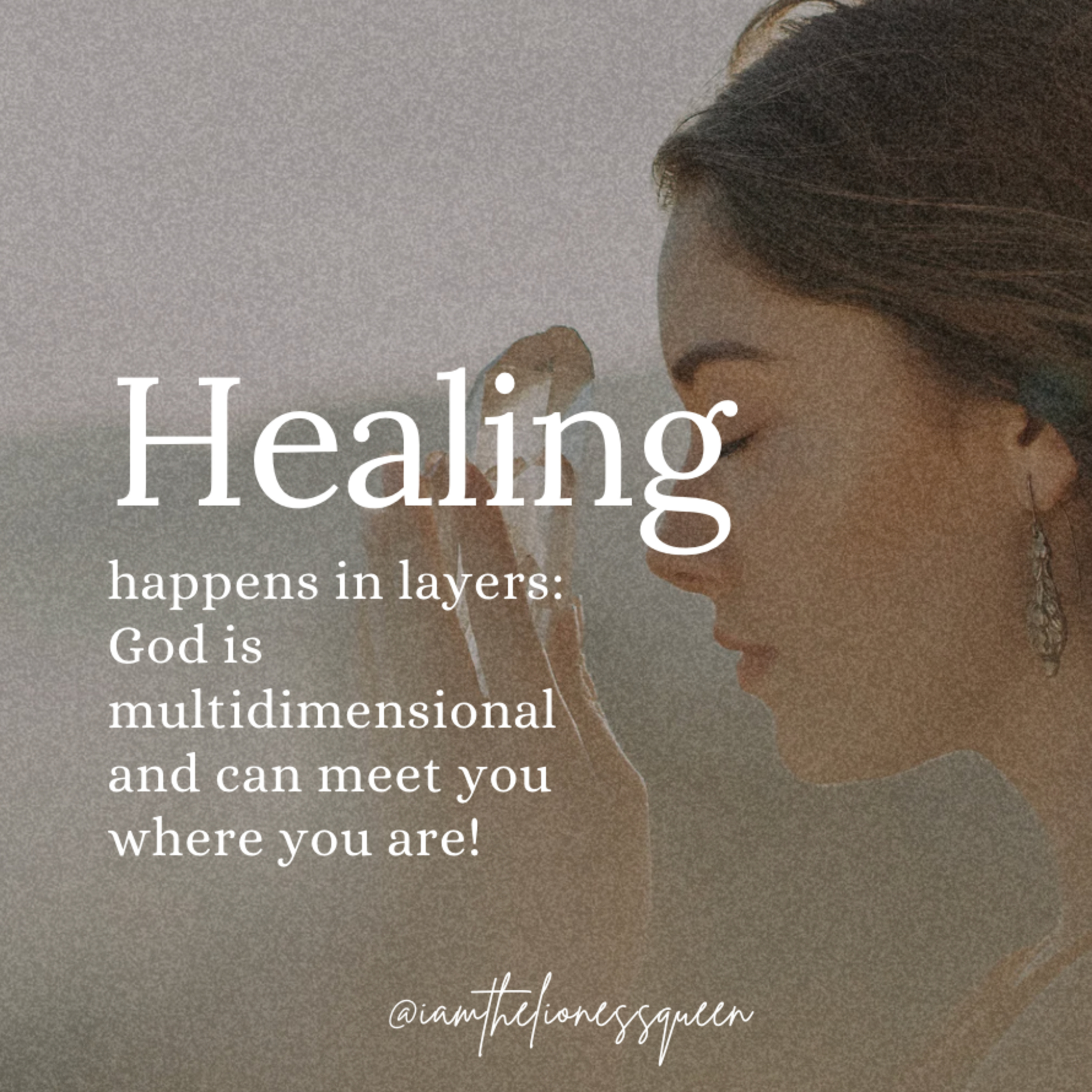 S8Eps8: “Healing Happens in Layers: God is 5 Dimensional - Part 1” episode artwork
