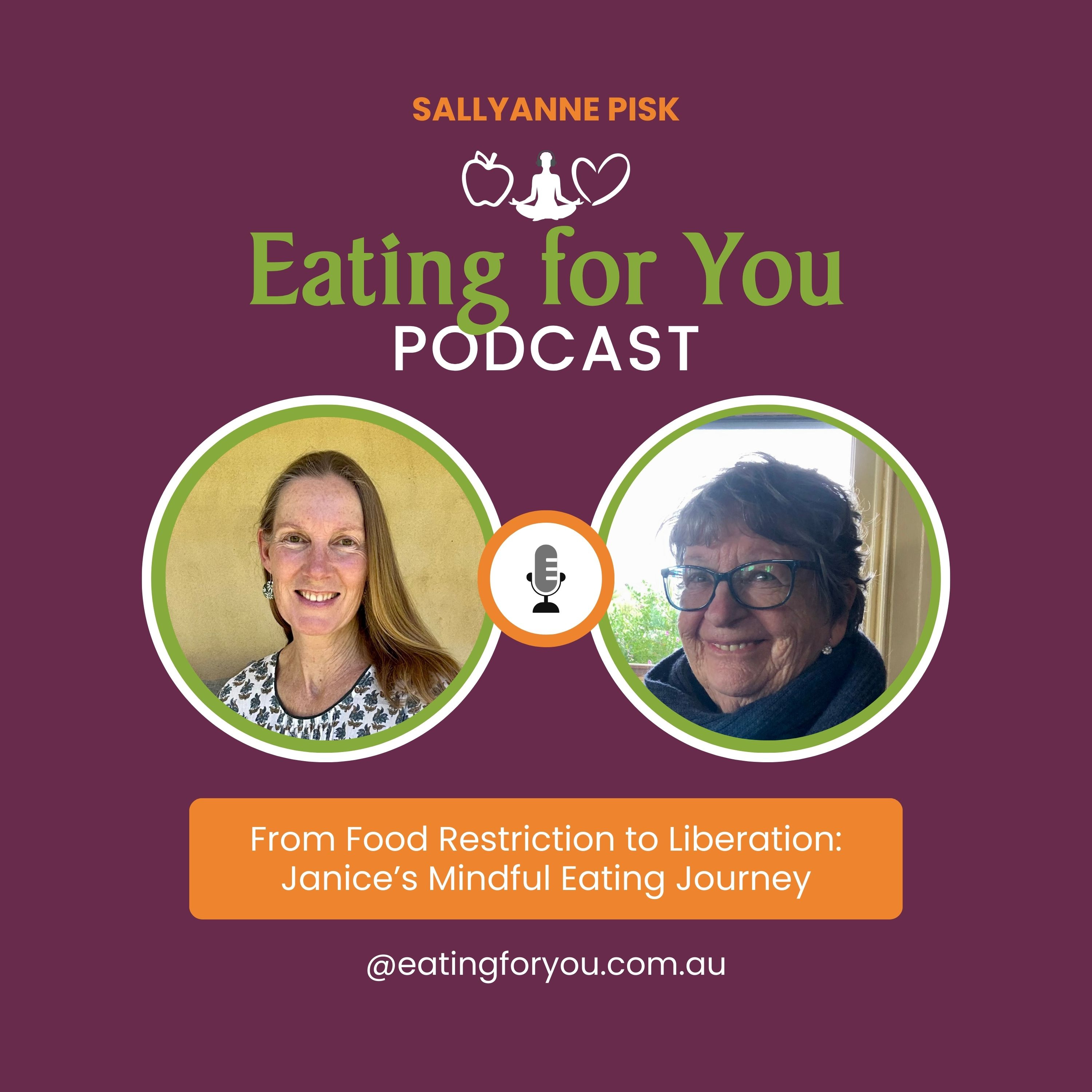 Episode 144: From Food Restriction to Liberation: Janice’s Mindful Eating Journey episode artwork
