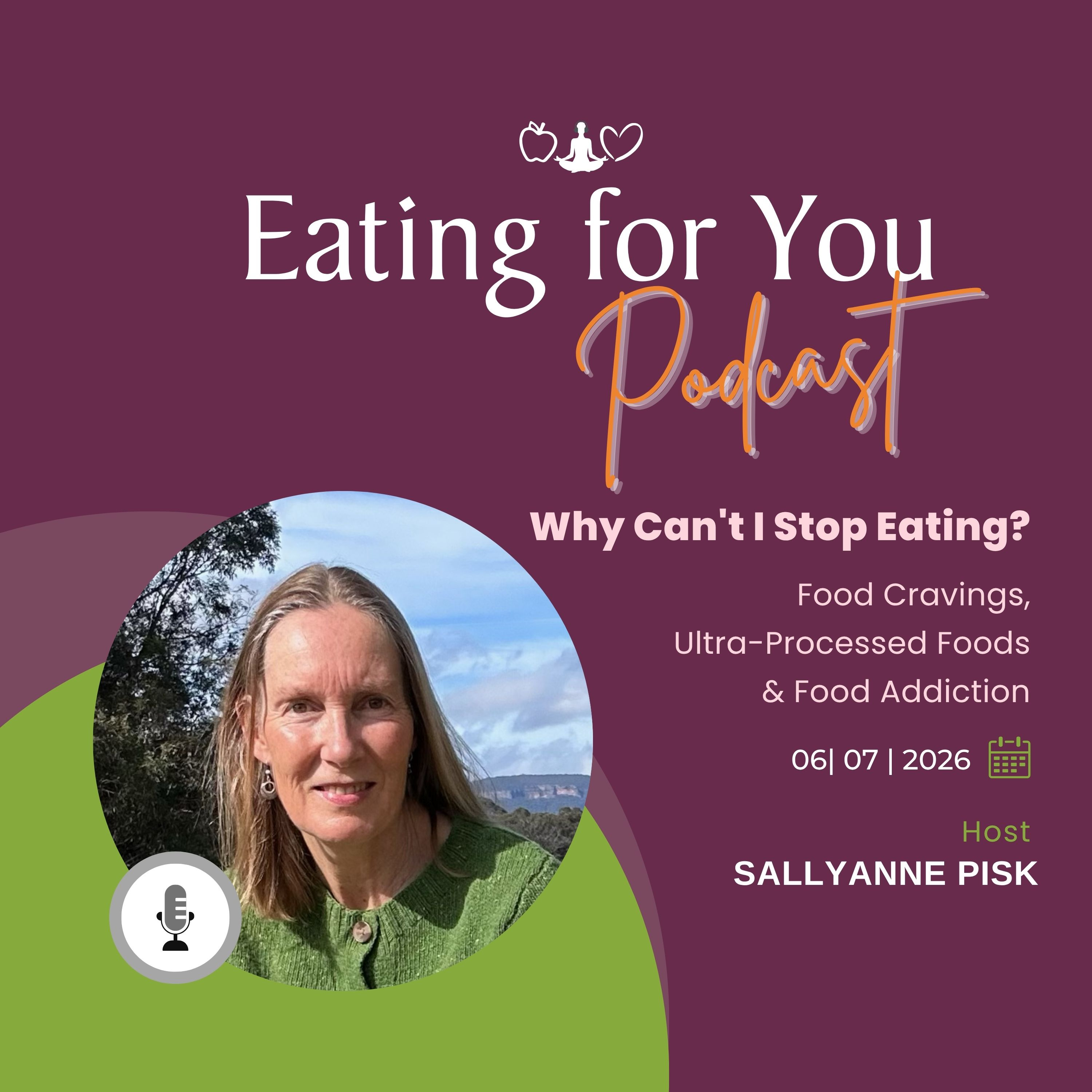Episode: 174 Why Can't I Stop Eating? | Food Cravings, Ultra-Processed Foods & Food Addiction episode artwork
