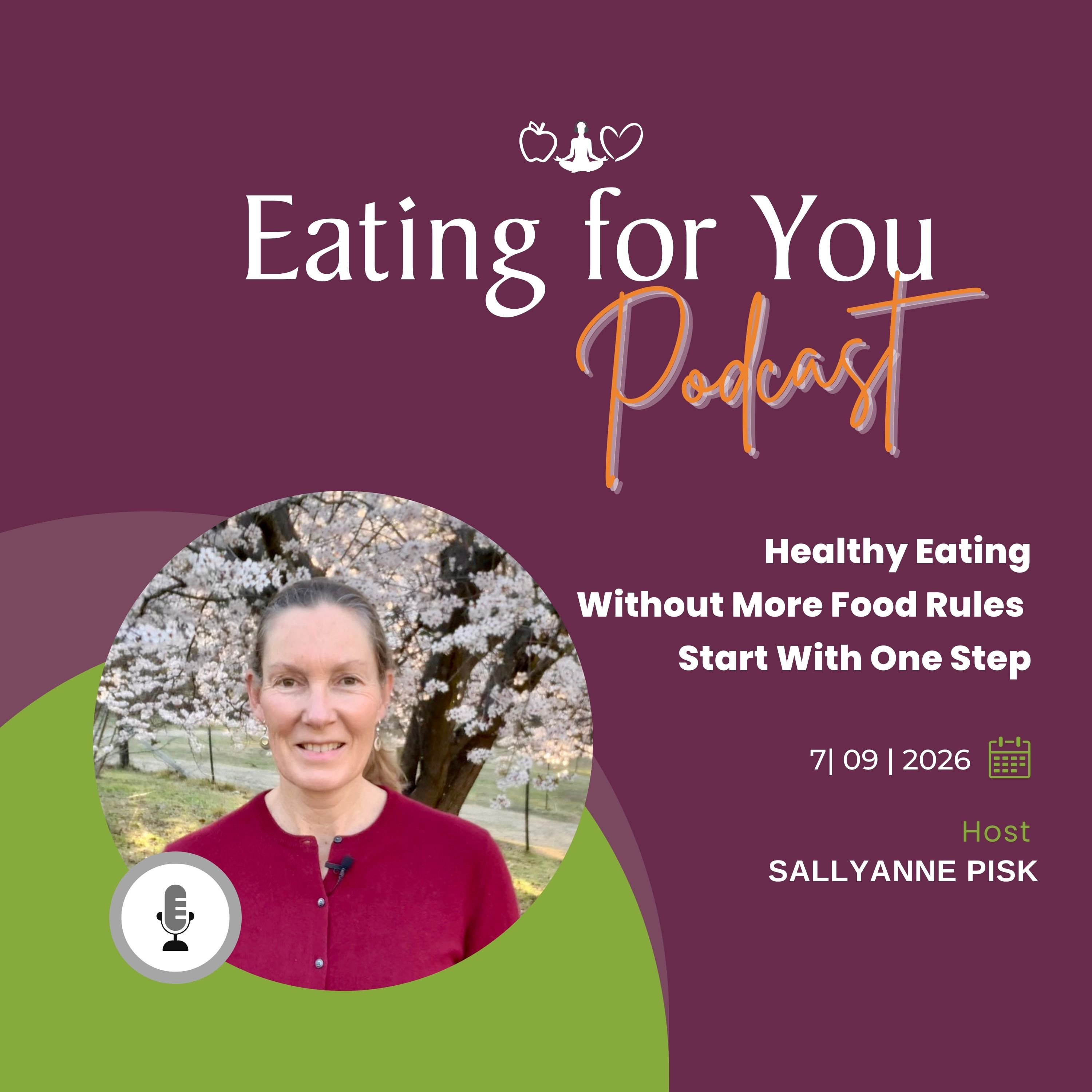 Episode 181: Healthy Eating Without More Food Rules | Start With One Step episode artwork