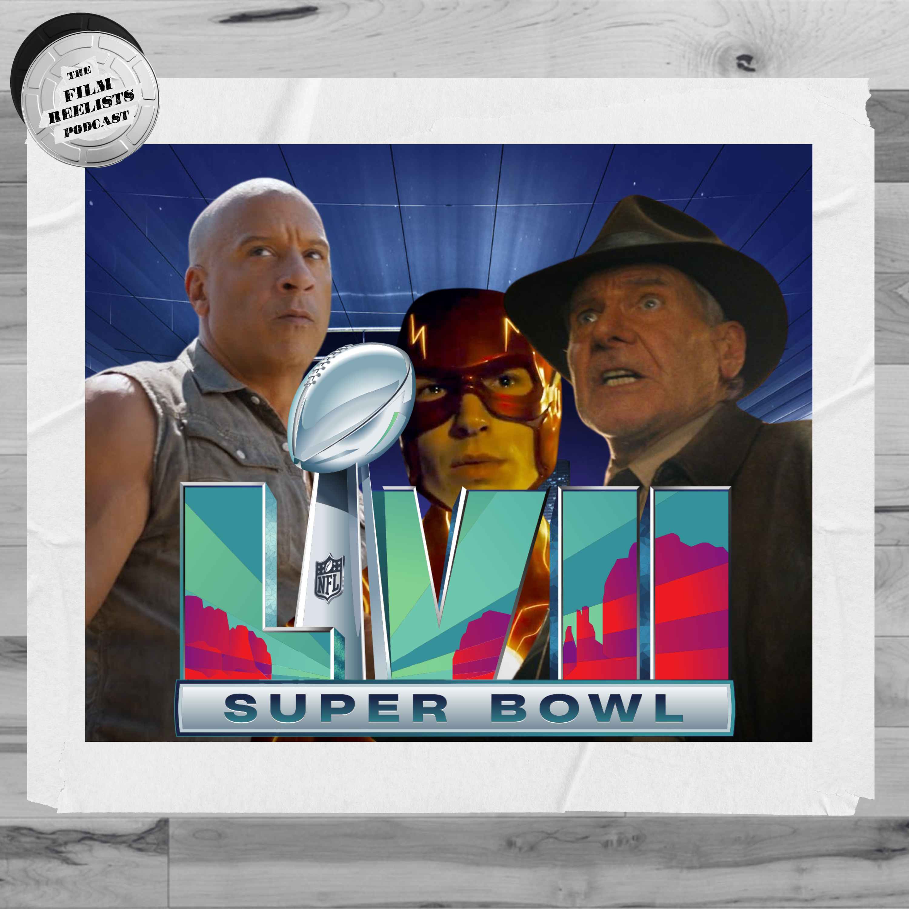 23. Fast X, Indiana Jones and the Dial of Destiny and The Flash Trailers with Stephen Colbert episode artwork