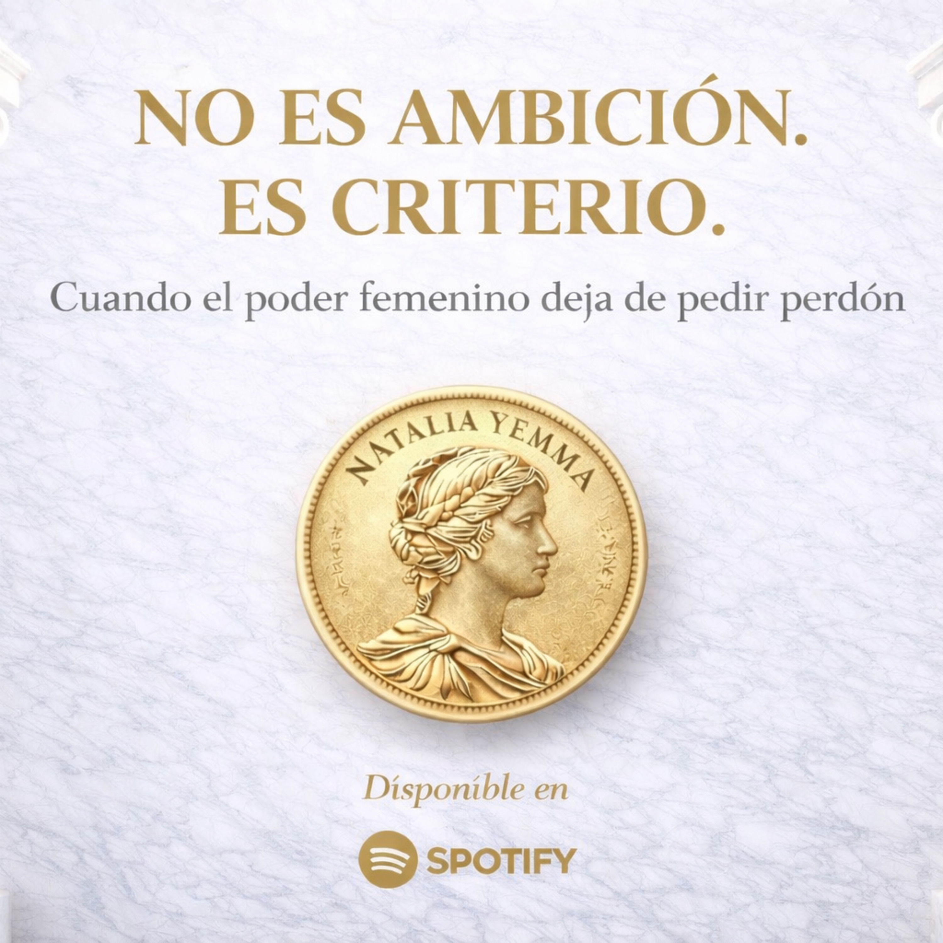 NO ES AMBICIÓN, ES CRITERIO