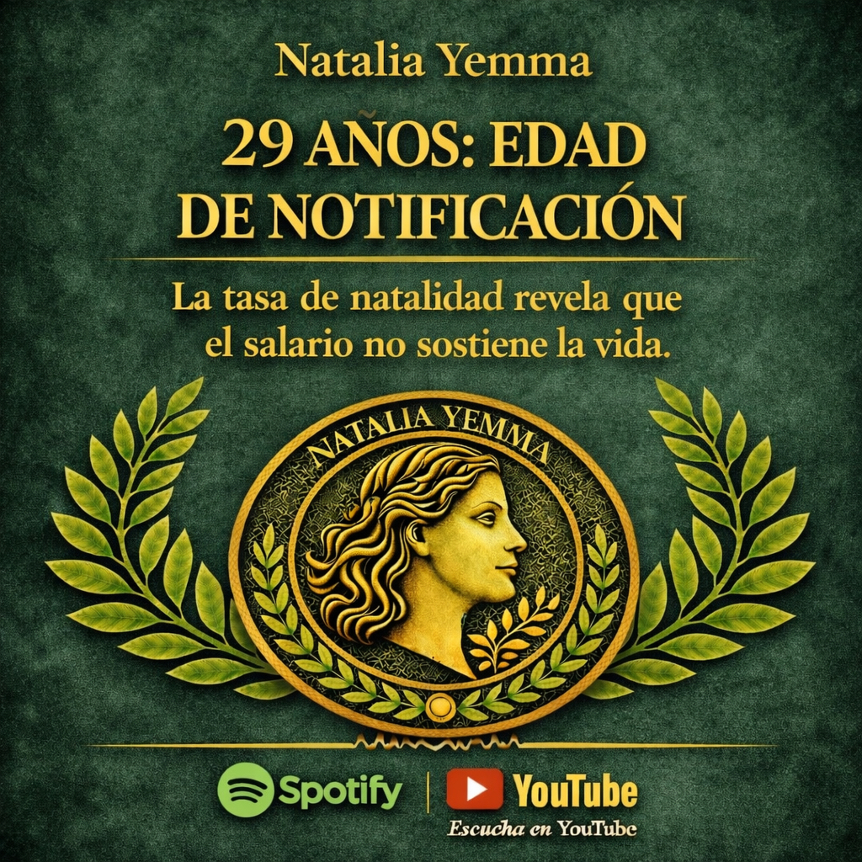29 AÑOS: EDAD DE NOTIFICACIÓN - La tasa de natalidad revela que el salario no sostiene la vida.