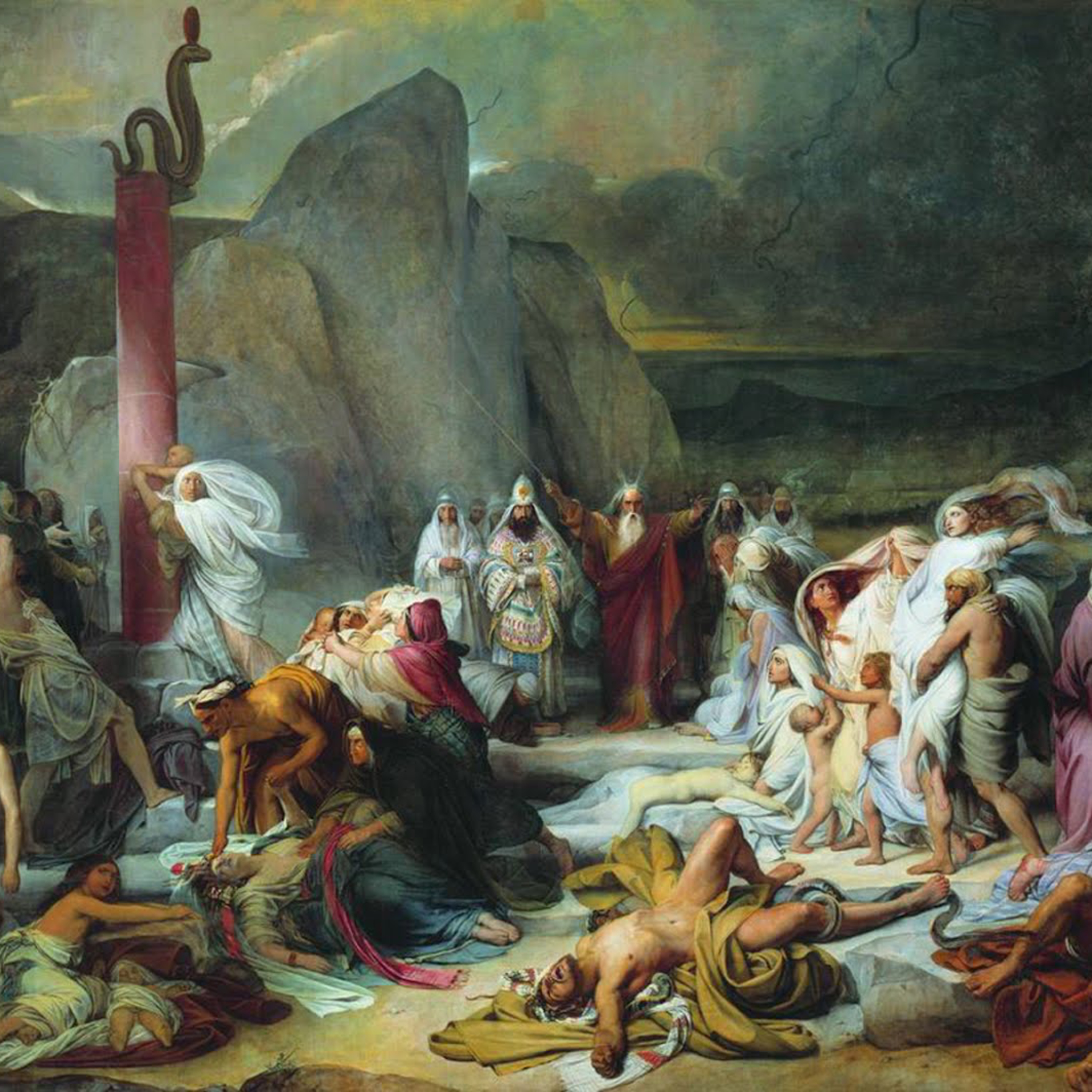 Sunday’s OT and Epistle—Numbers 21:4-9; James 1:22-27