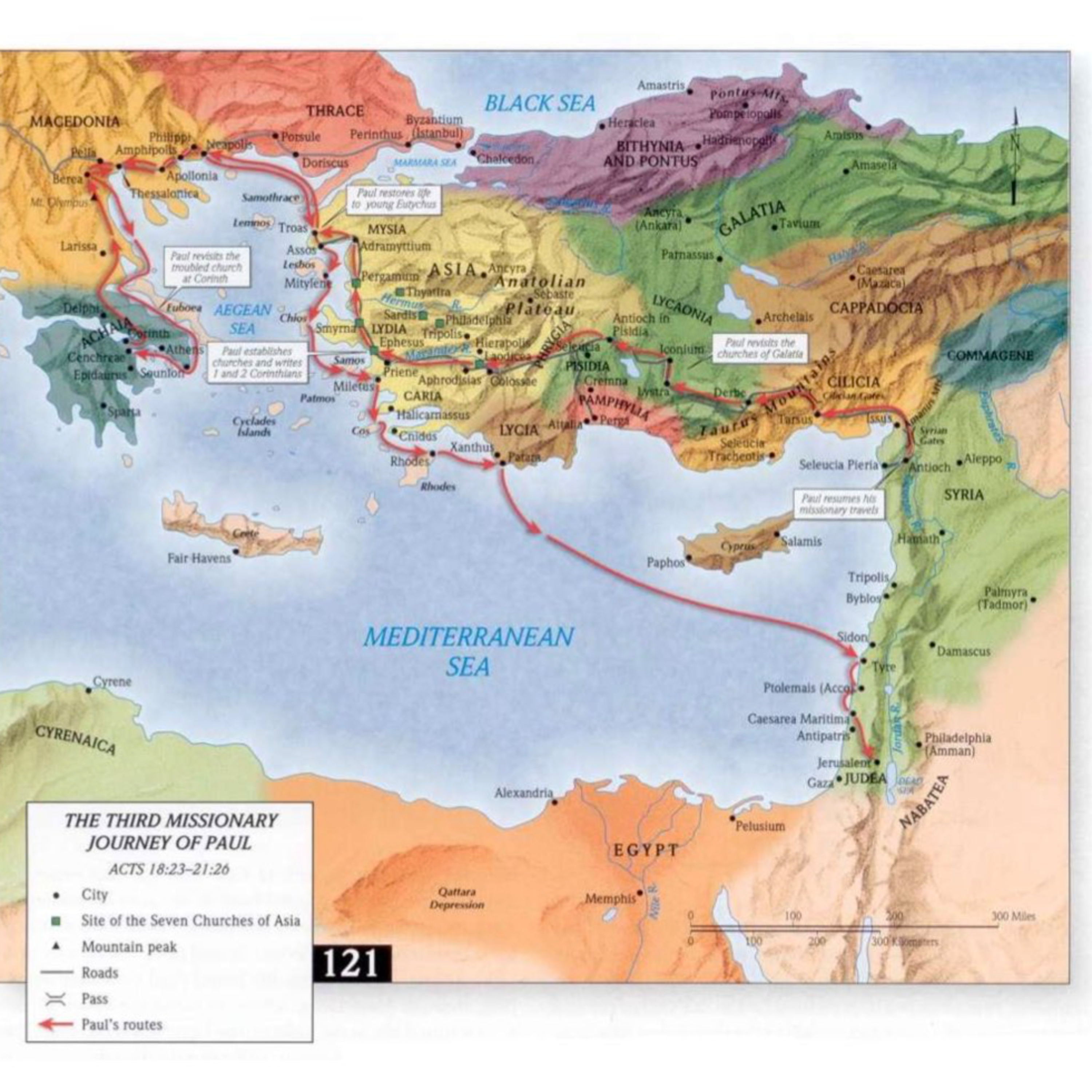 Paul's Third Missionary Journey Begins—Acts 18:23—19:10