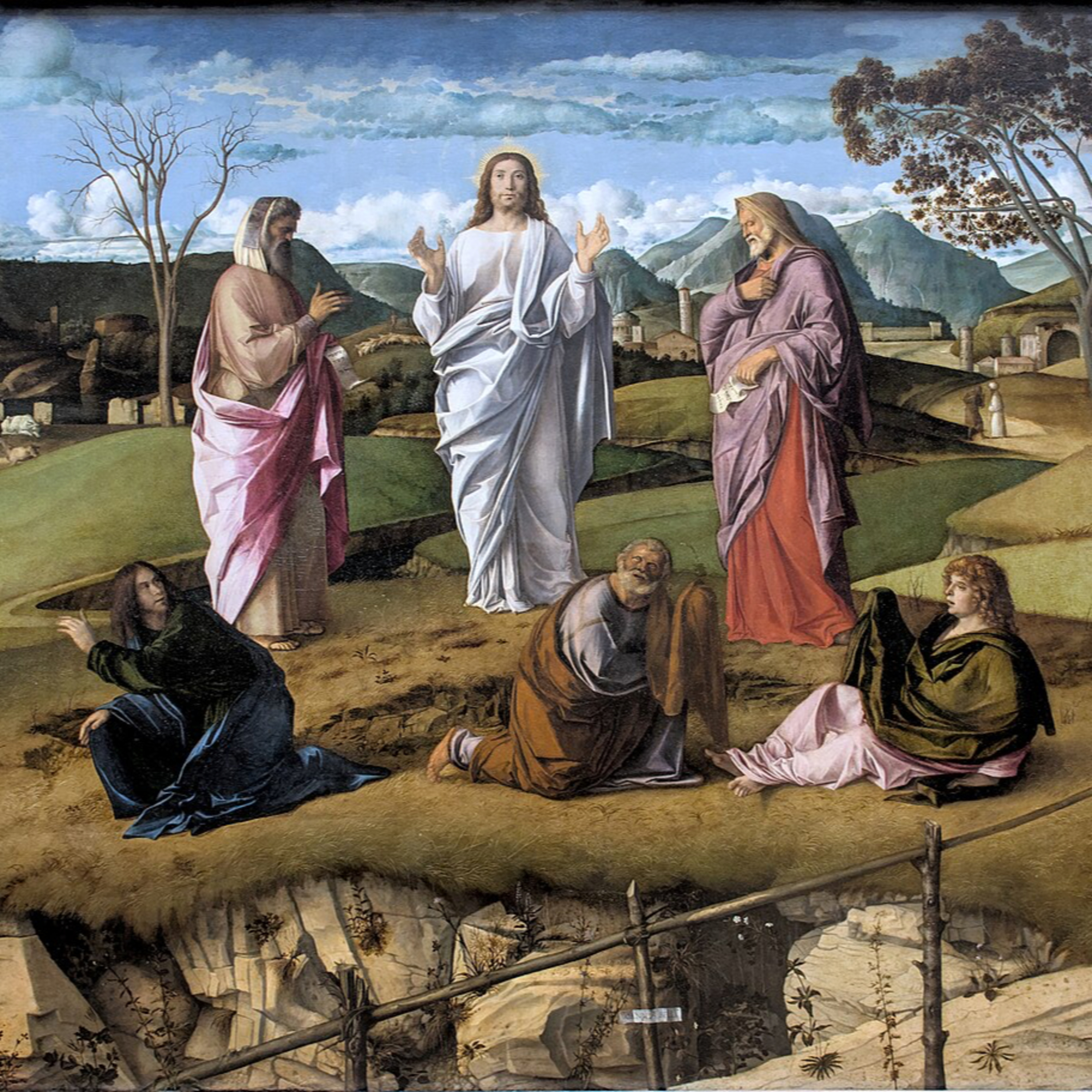 "Lift up your eyes and see Jesus only" Transfiguration 2024