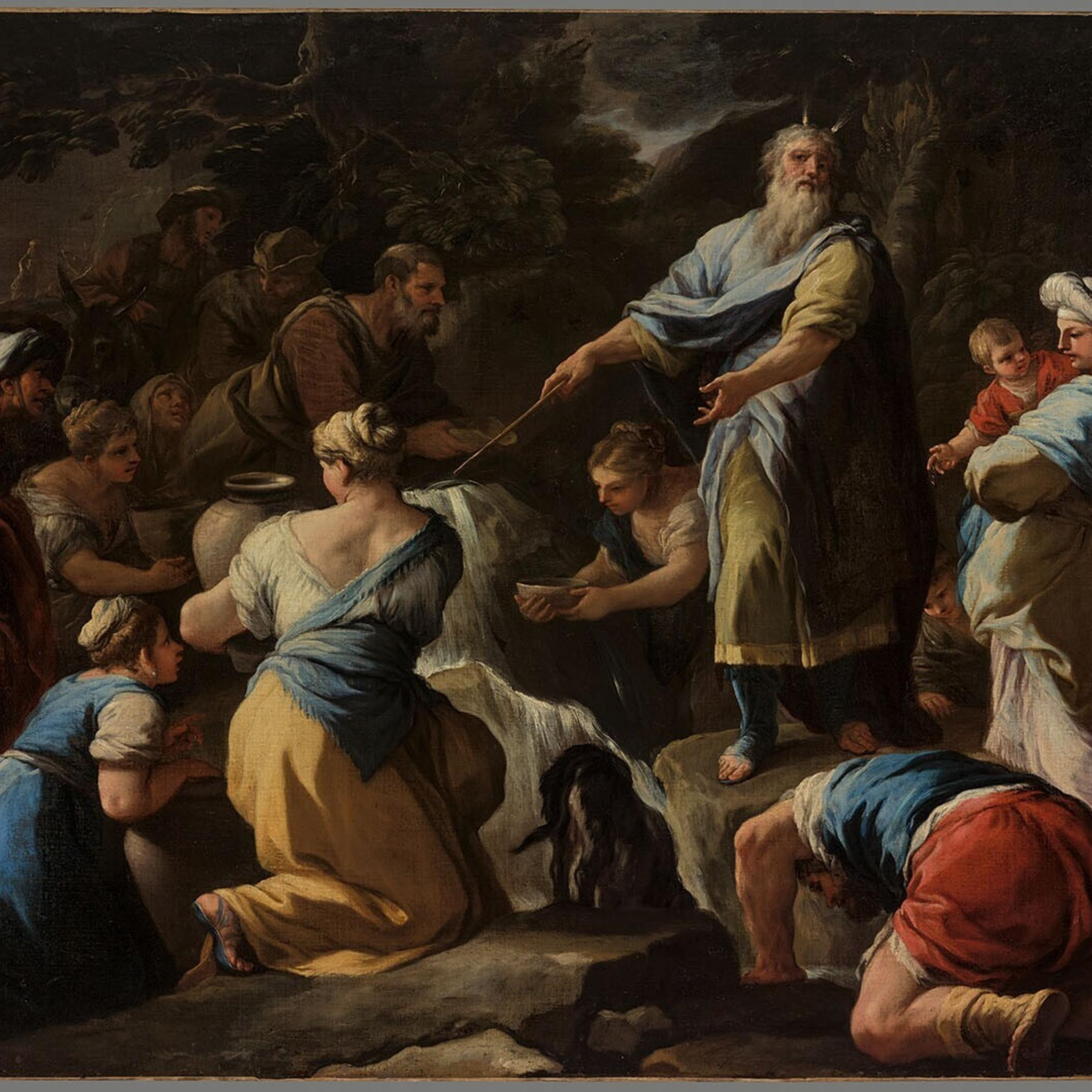 The Water from Rock—Exodus 17:1-7