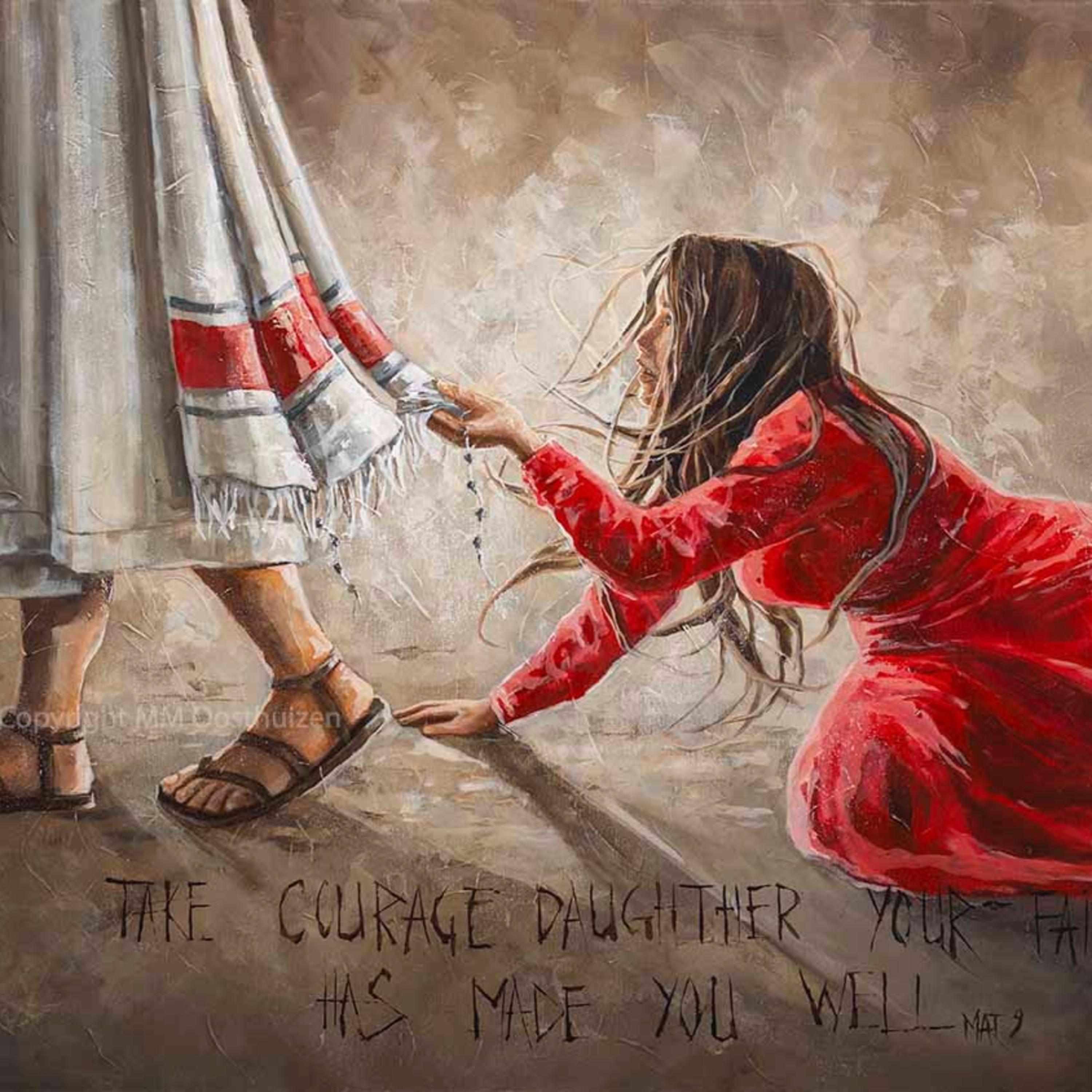 Touching the Hem of His Garment—Luke 8:40-56