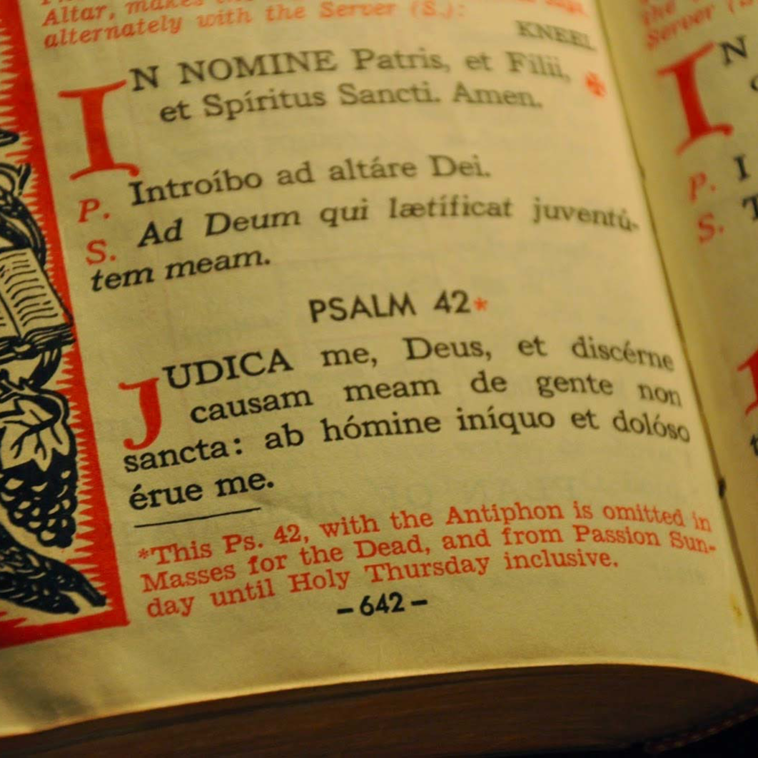 "If anyone will keep My Word, He will not see death eternally" Judica 2024