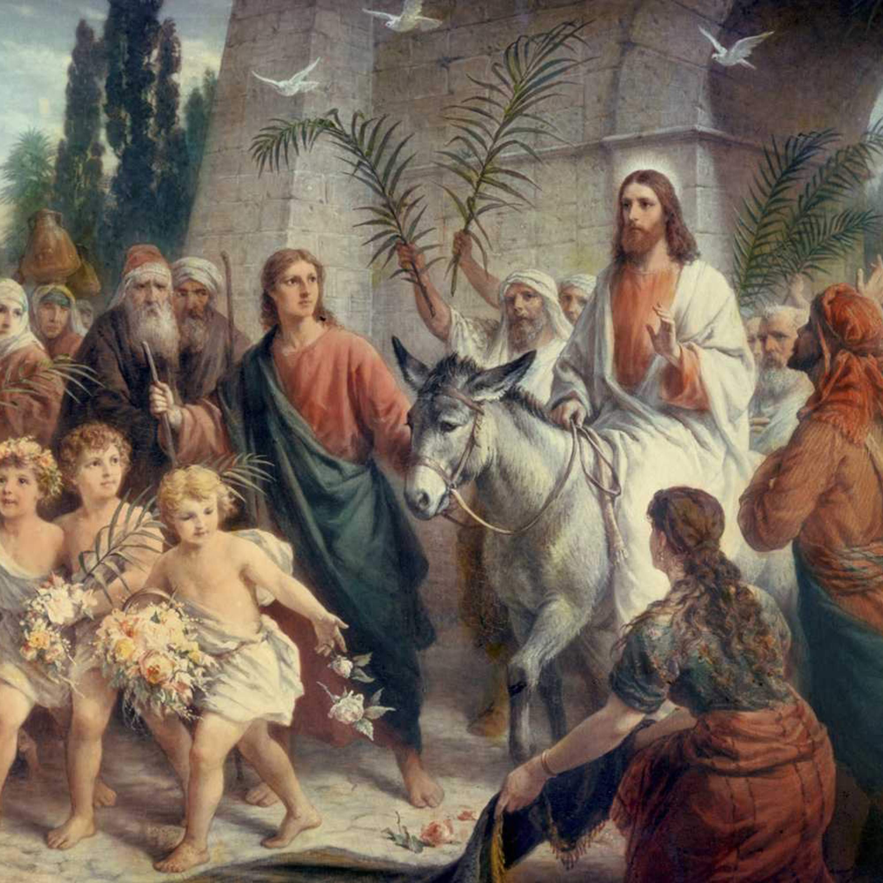 The Triumphal Entry into Jerusalem—Zechariah 9:9-12; Philippians 2:5-11